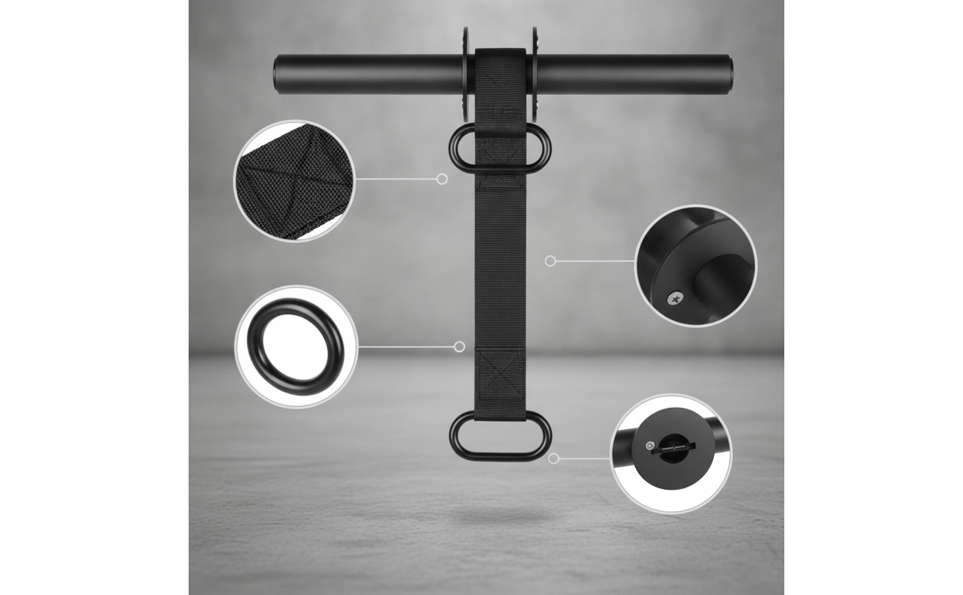Arm Training Blaster with Foam Padding Padded for Home Gym, Fitness Enthusiasts