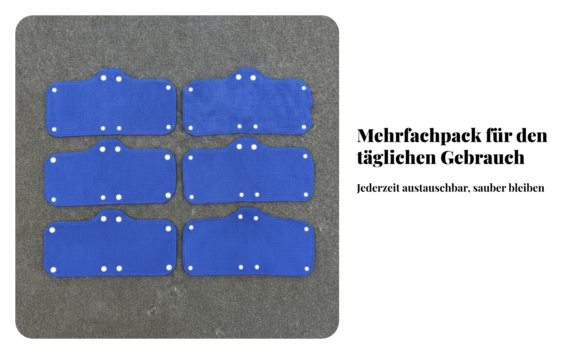 6 Pieces Helm-Schweißband mit Druckknöpfen Terry-Schweißband Saugfähig