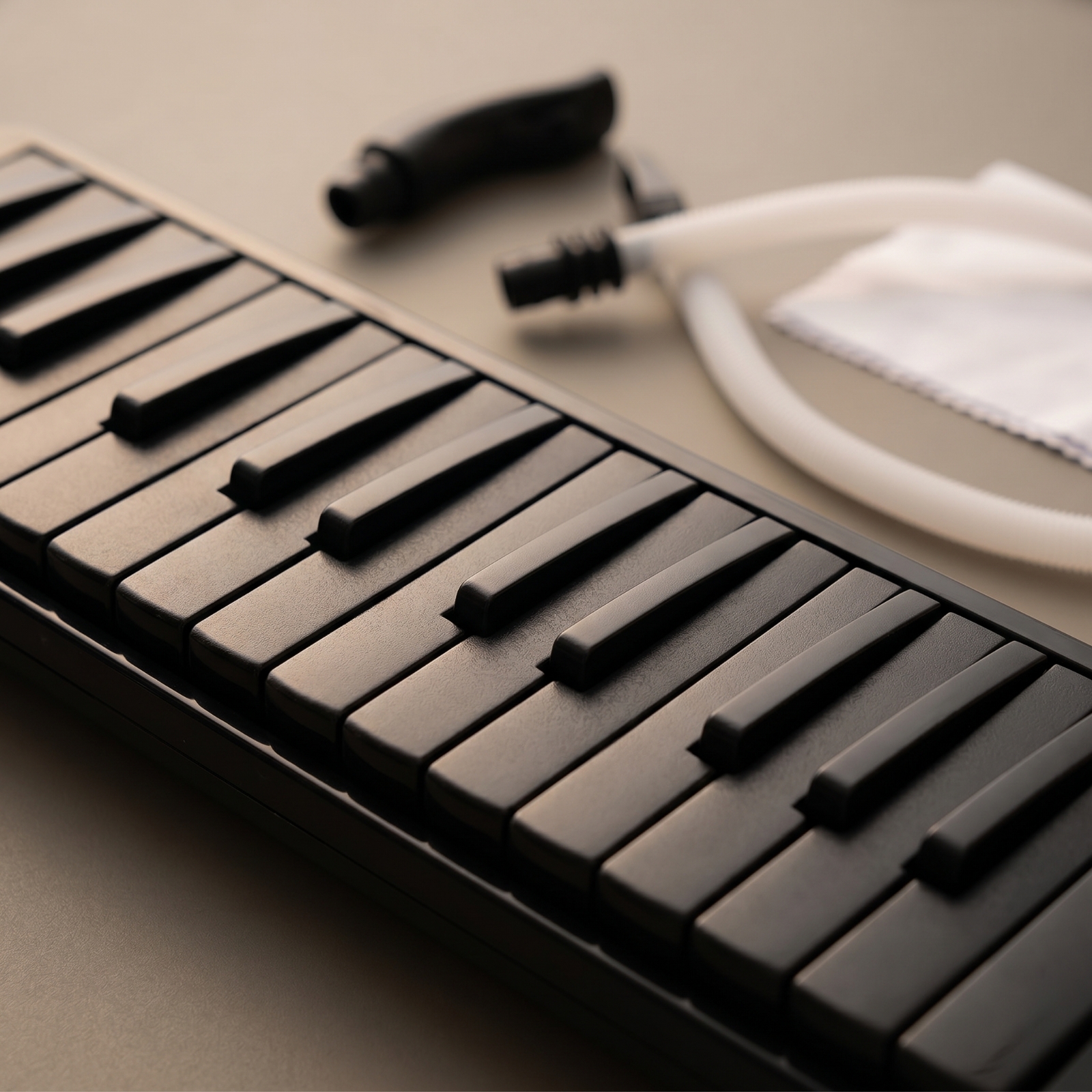 Melodica mit Koffer tragbar Melodica mit Mundstück bequem zu tragen für - Produktbild 8