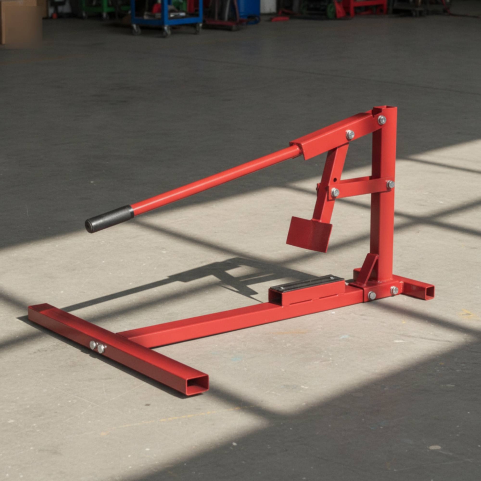 Tire Changer with Action Bar Arm Compact Motorcycle Tire Changer Heavy-Duty - Produktbild 3