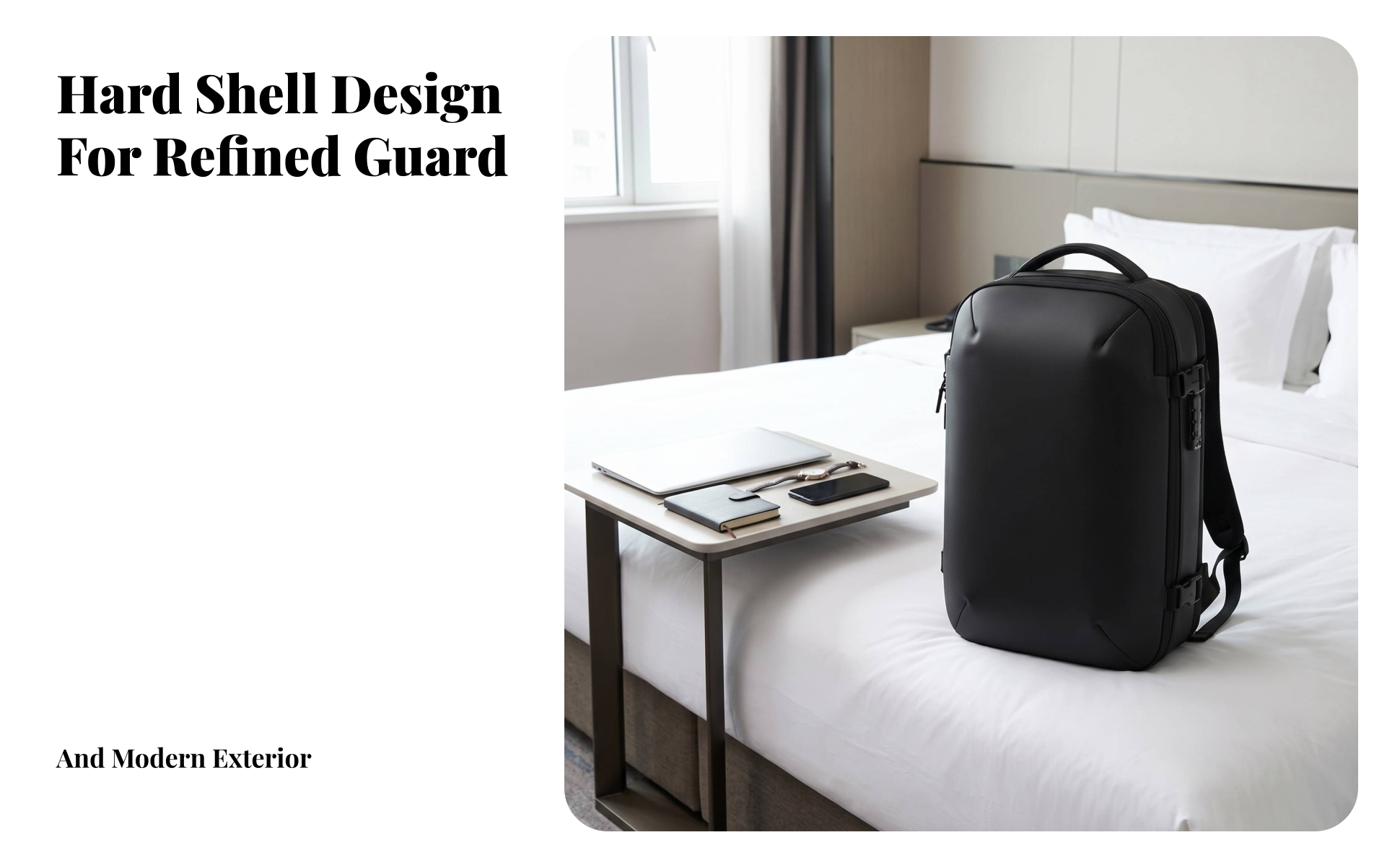Vacuum Compression Backpack Ventilated Laptop Backpack Padded Straps