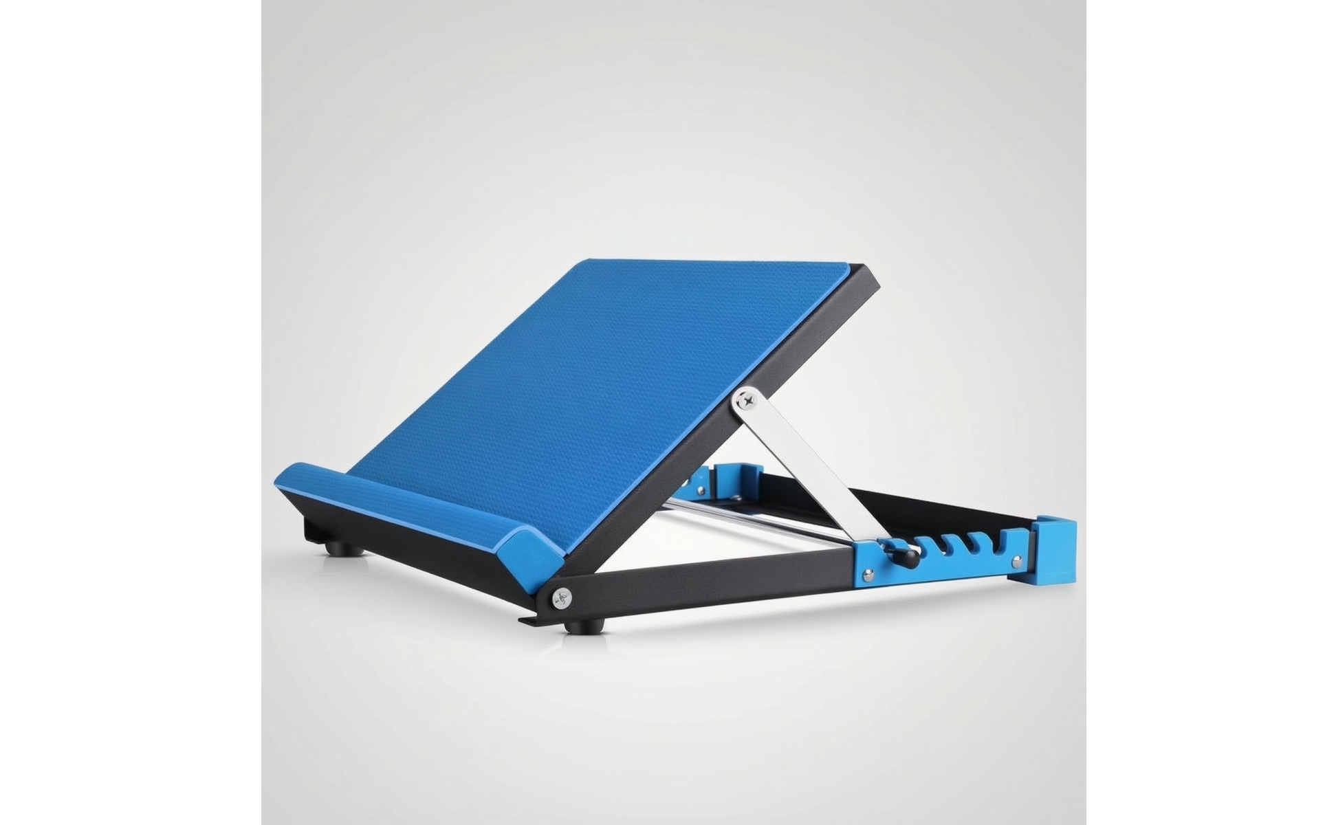 Slant Board with Metal Frame Stable Wooden Slant Board Anti-Slip for Athletes