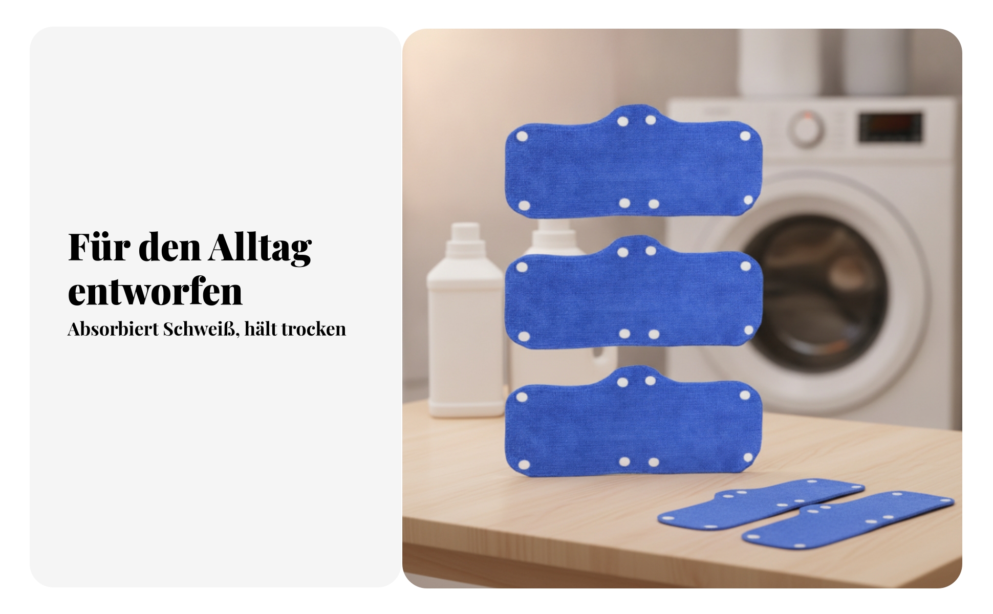 6 Pieces Helm-Schweißband mit Druckknöpfen Terry-Schweißband Saugfähig