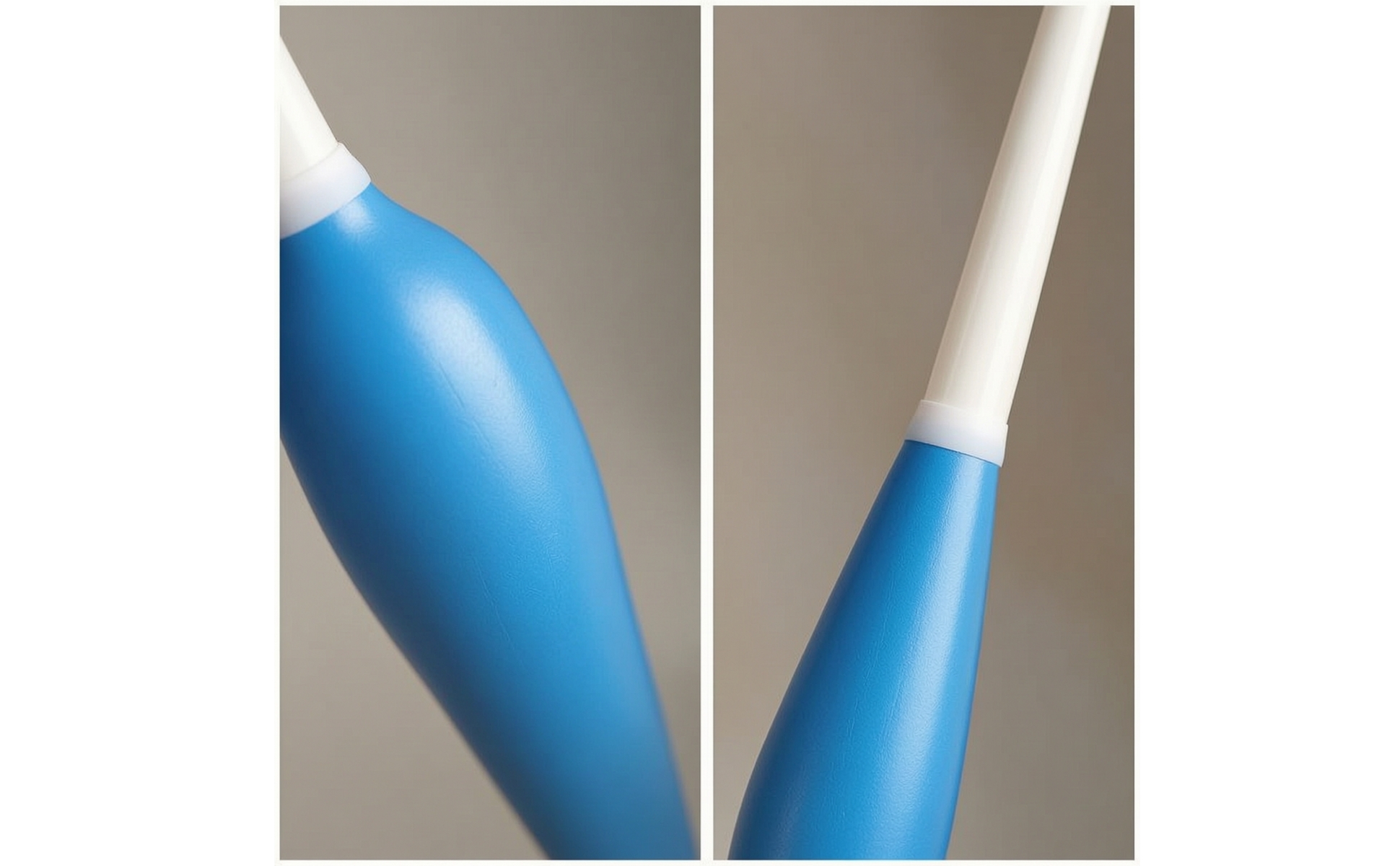3 Pieces Juggling Club Set Tapered Juggling Clubs Molded for Jugglers, Beginners