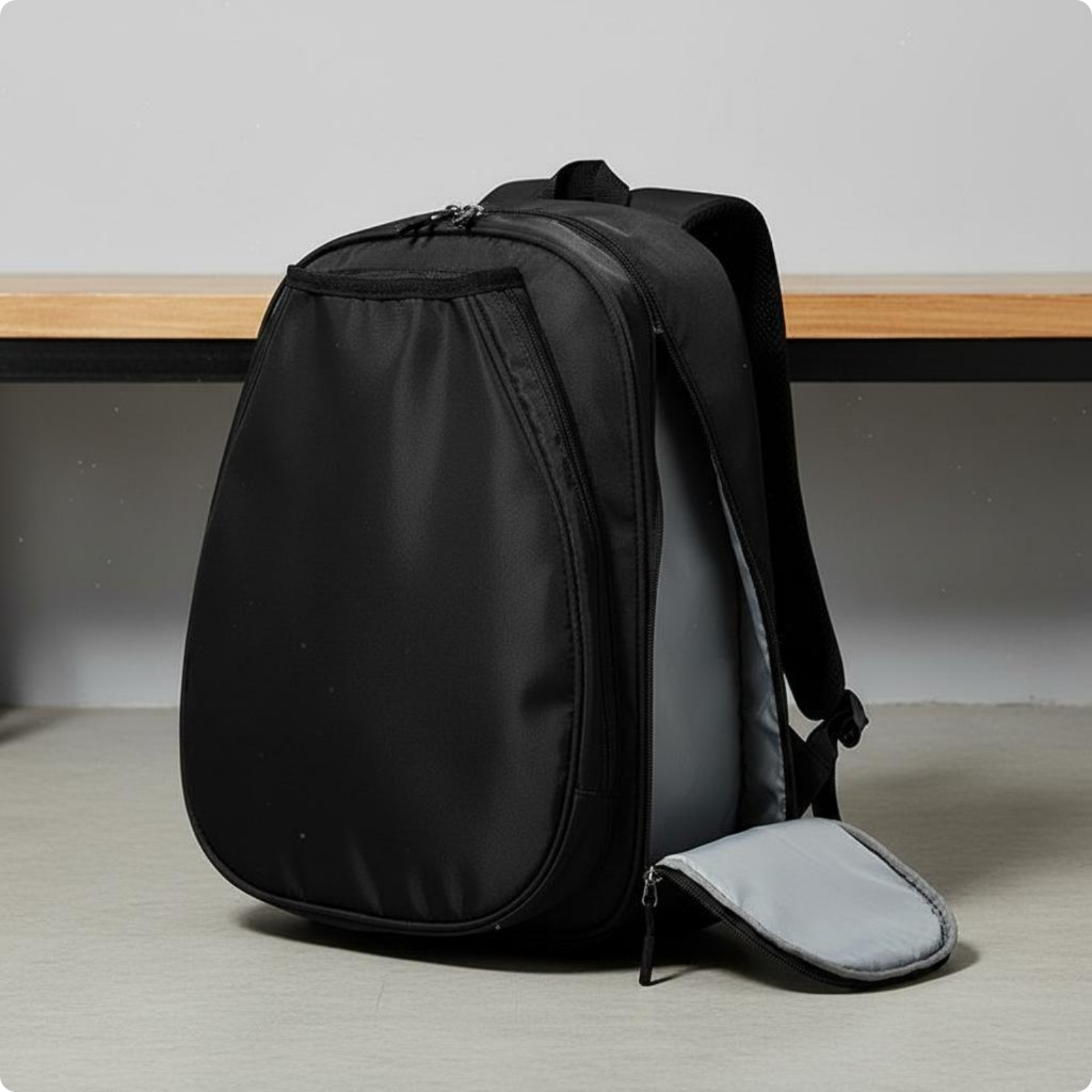 Badminton Racket Backpack Lightweight Badminton Backpack Easy to Clean for Gym
