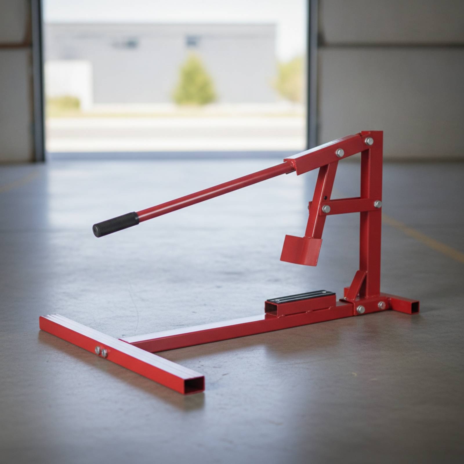 Tire Changer with Action Bar Arm Compact Motorcycle Tire Changer Heavy-Duty - Produktbild 4