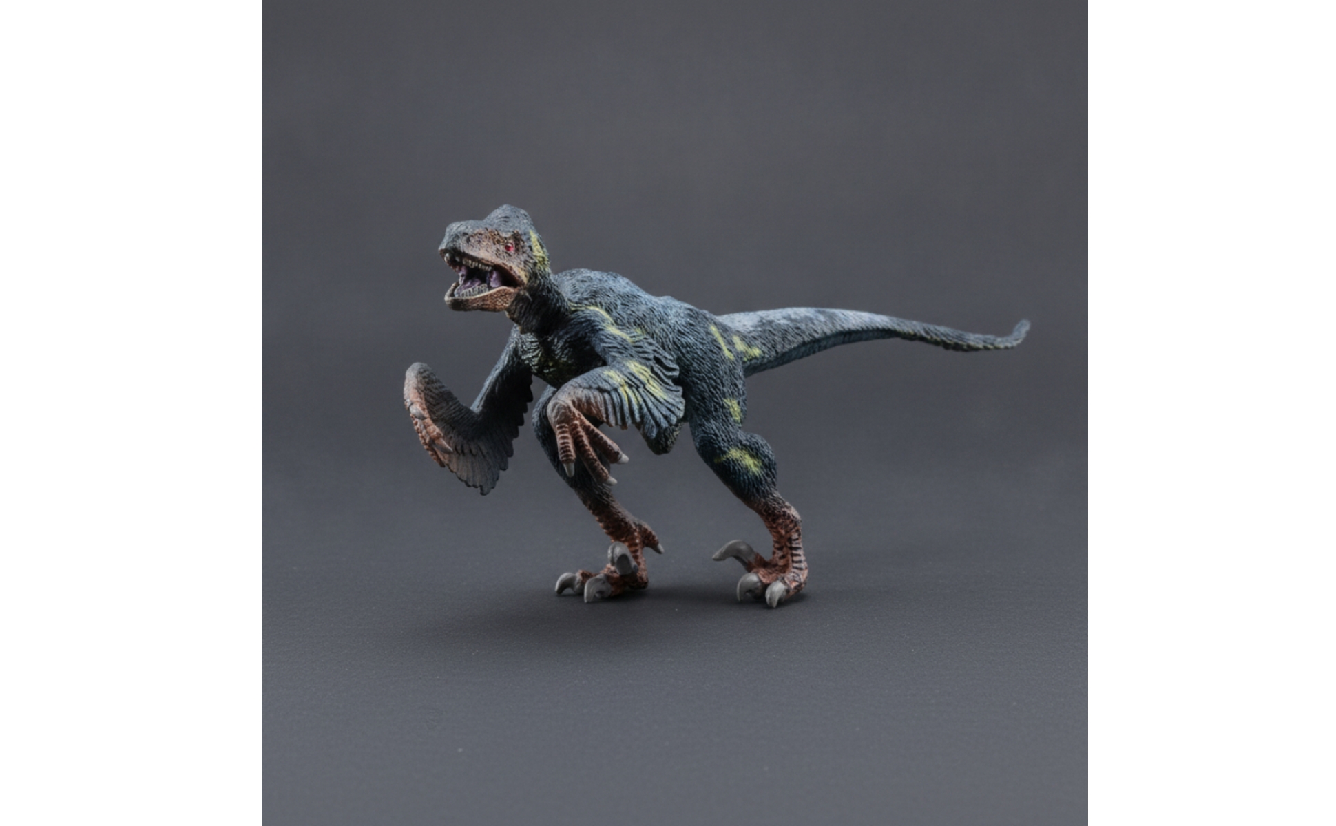 Utahraptor Figurine Hard Plastic Utahraptor Figure Detailed for Desk, Collectors