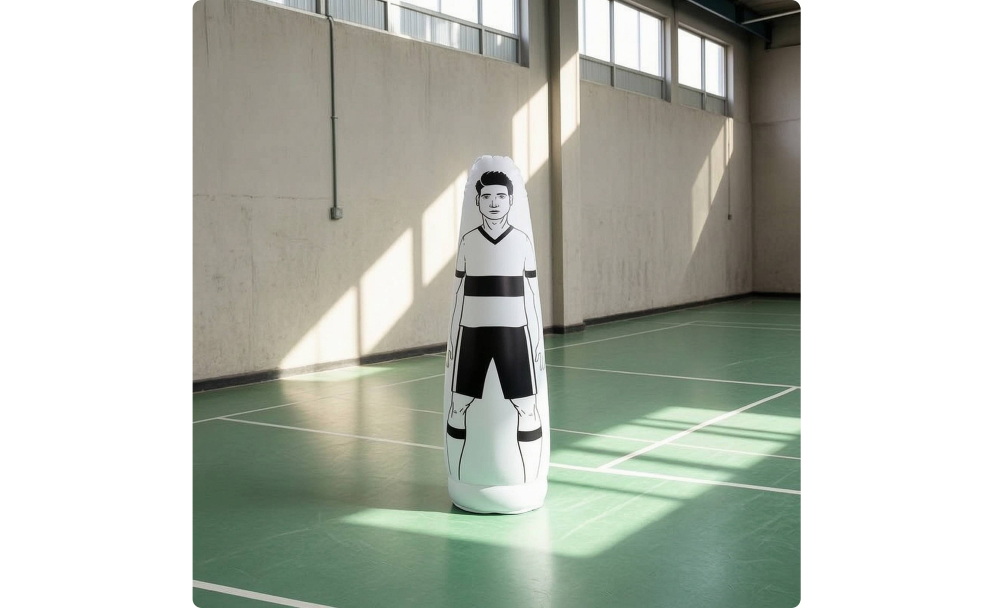 Mannequin de Football Réaliste Mannequin D'entraînement Portable