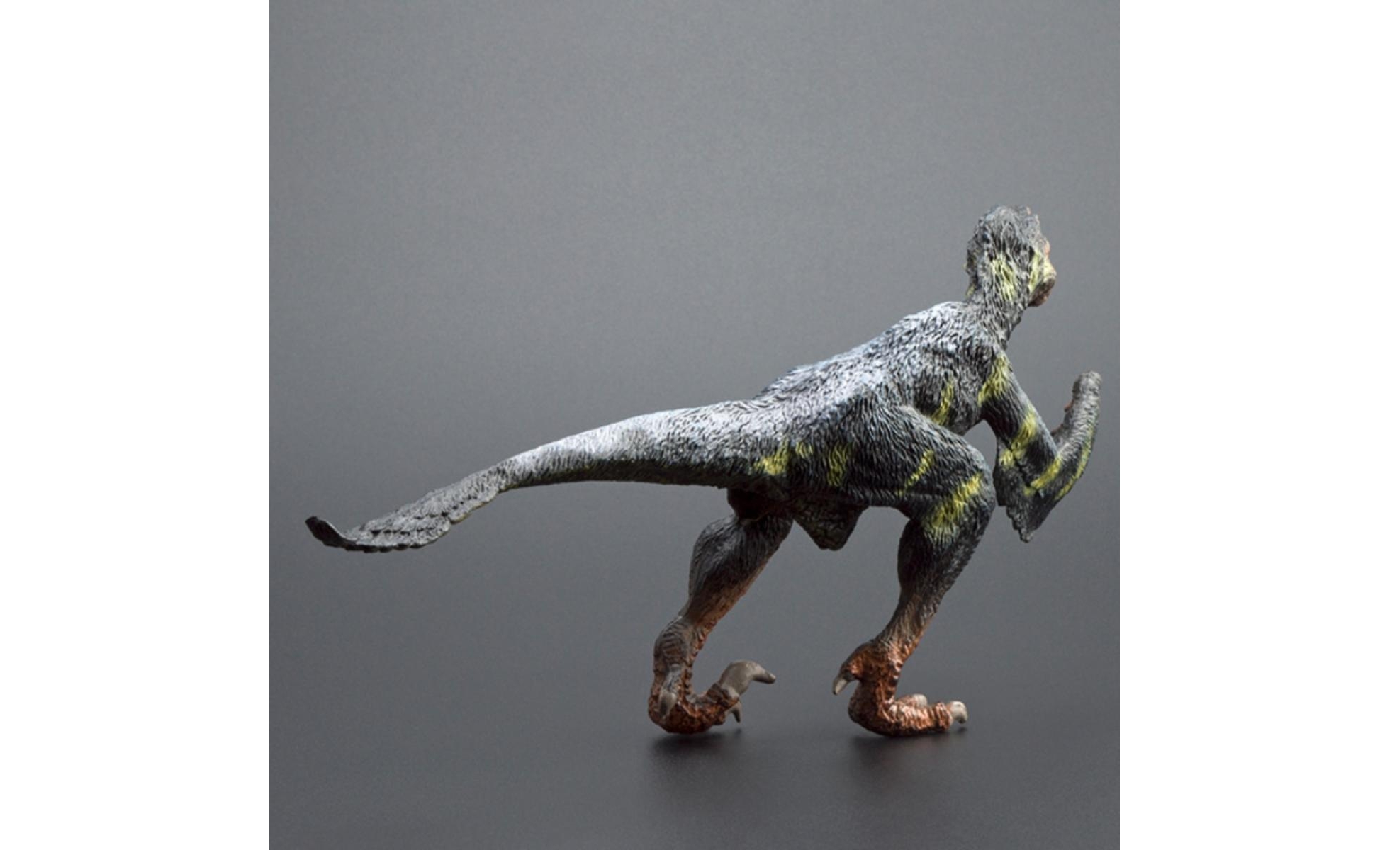 Utahraptor Figurine Hard Plastic Utahraptor Figure Detailed for Desk, Collectors
