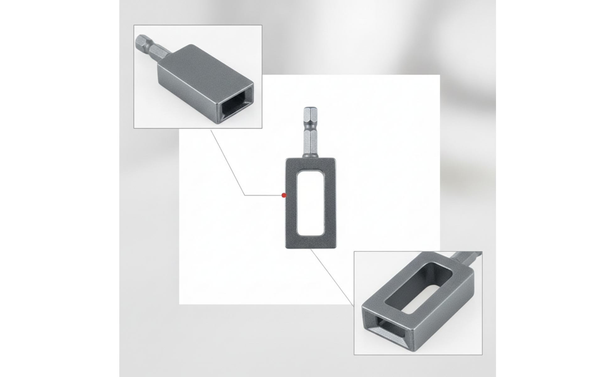 Wire Twister with Hex Shank Hexagonal Wire Twister Tool Metal for Construction