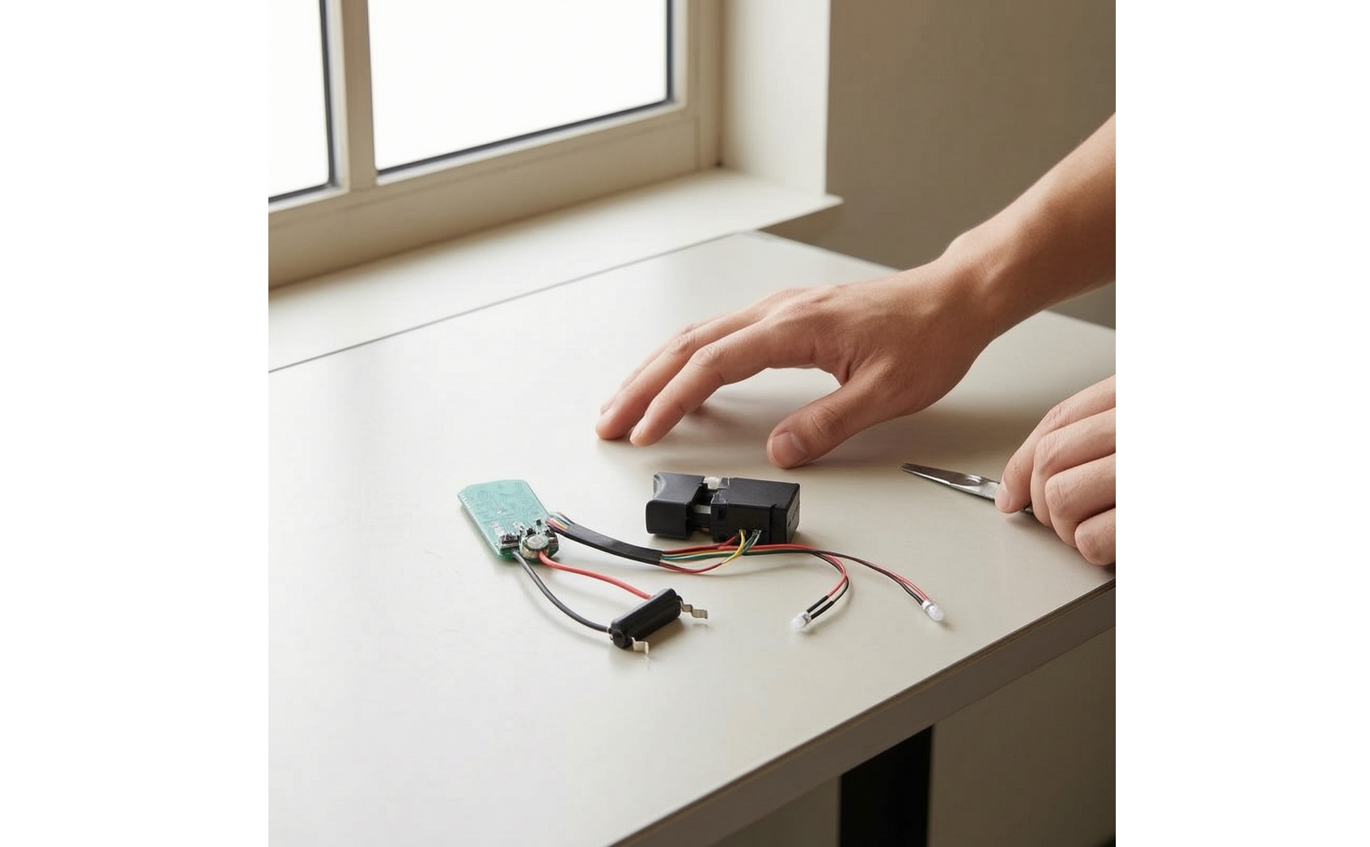 Control Board Cordless Circuit Board with Wiring Internal for DIYers