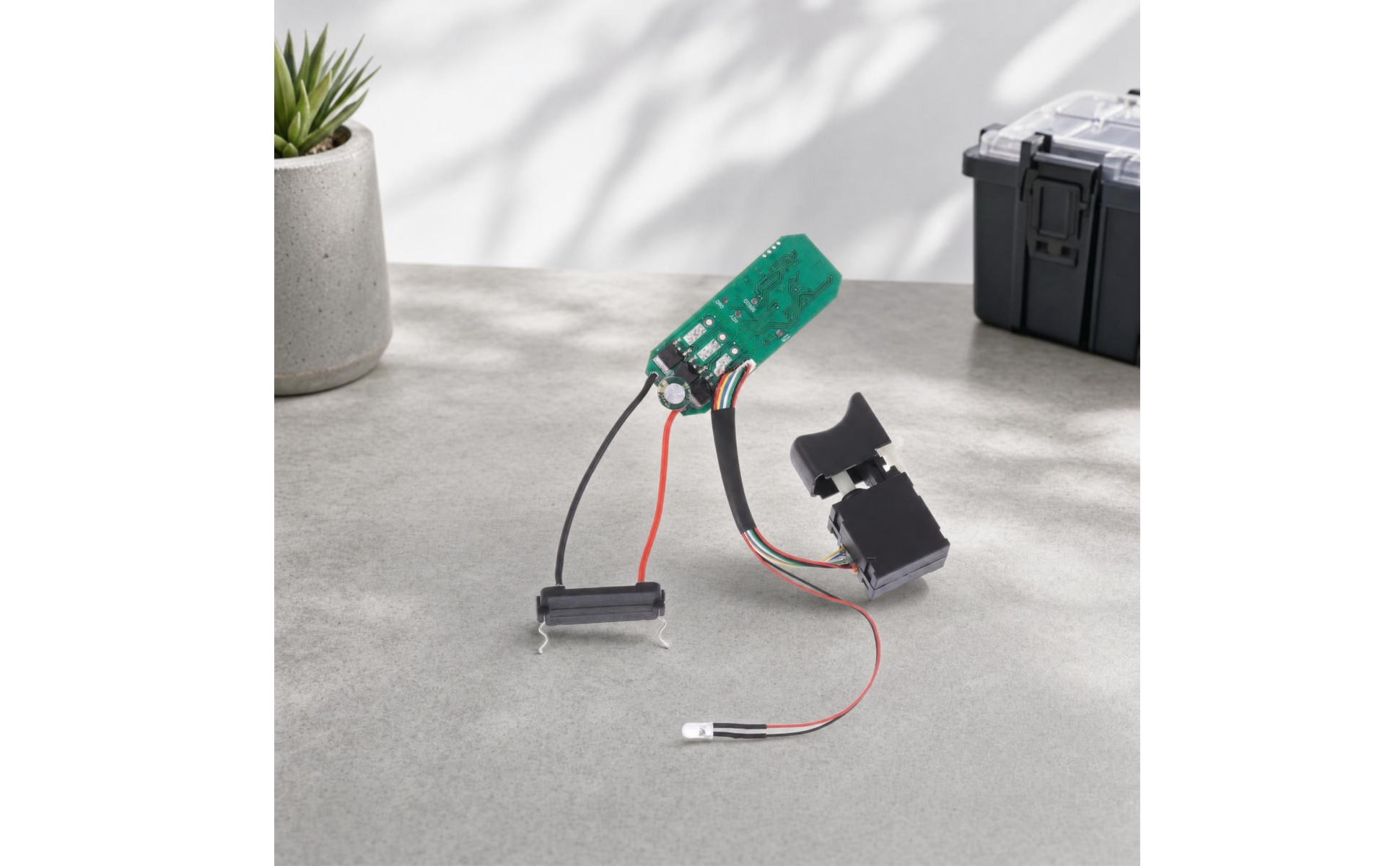 Control Board Cordless Circuit Board with Wiring Internal for DIYers