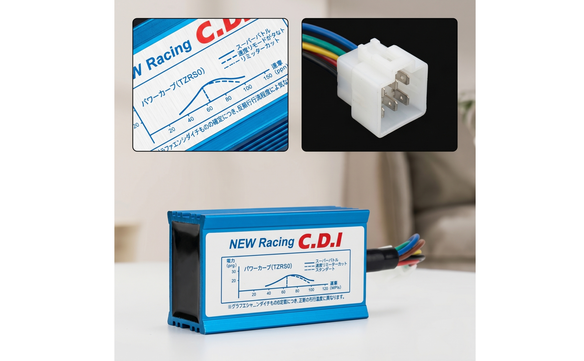 CDI Ignition Box Rectangular CDI Box Wired for Trail Riding, Mechanics, Riders