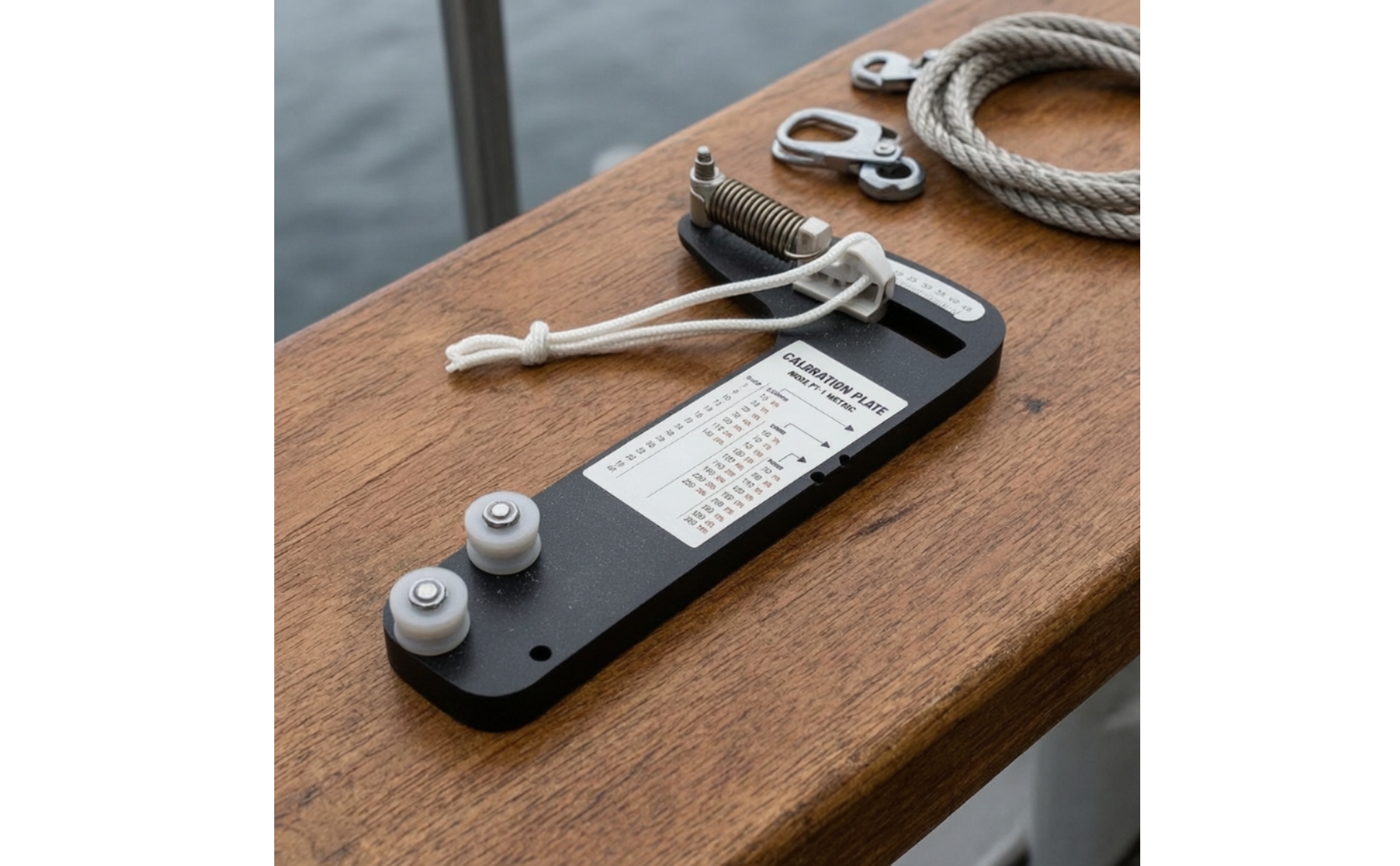 Sailboat Rigging Tension Gauge Marine-Grade Tension Meter with Calibration Plate