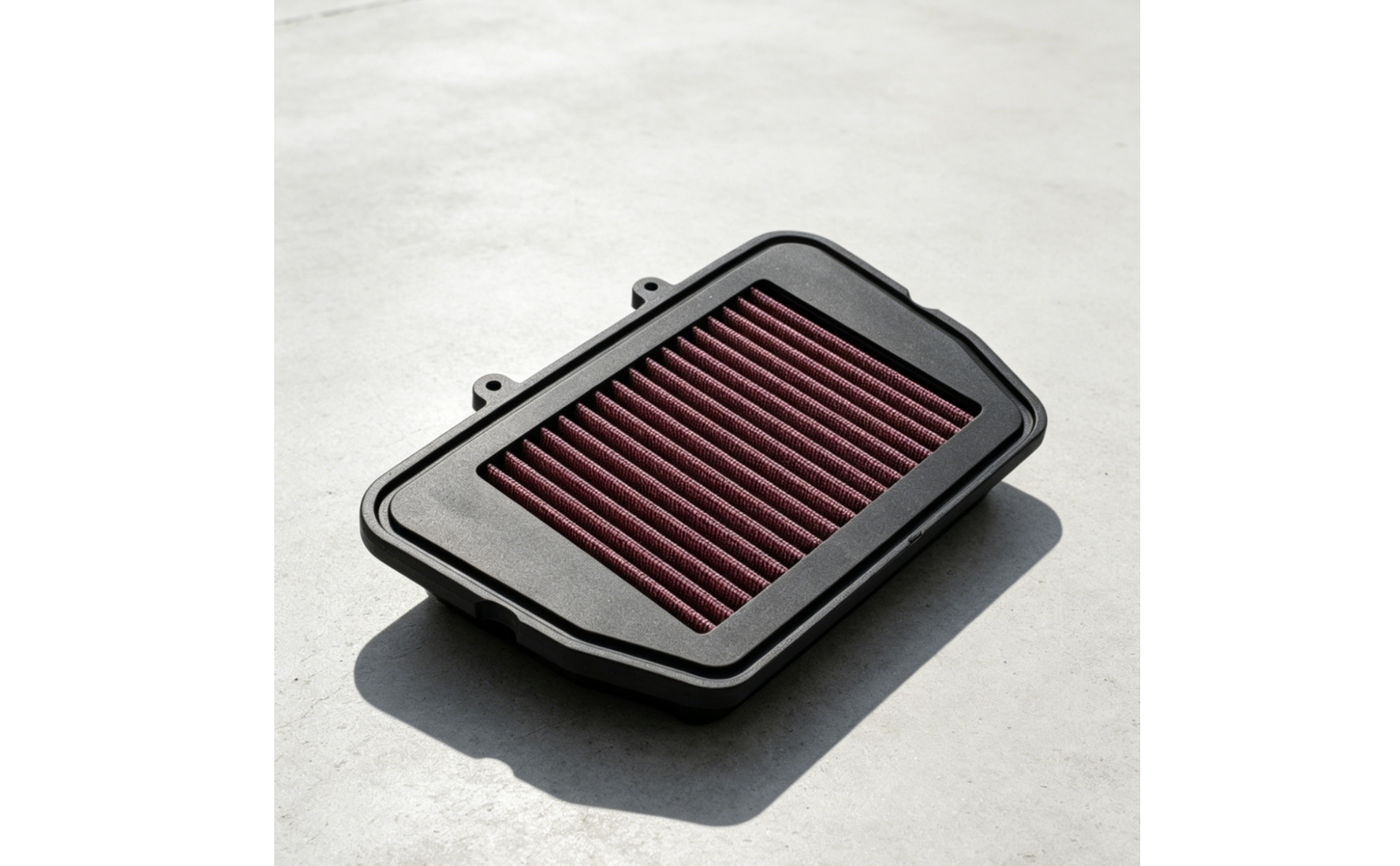 Victory Tiger Air Filter Violet Media Pleated Air Filter Black Frame