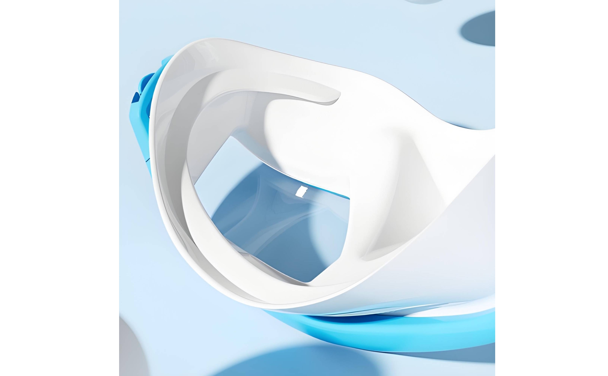 Snorkeling Mask with Silicone Skirt Wide-View Diving Mask with Tempered Glass