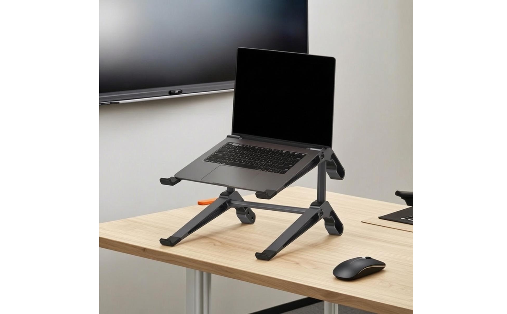 Two-tierLayer Laptop Stand Open-Frame Laptop Stand Angled for Home Office
