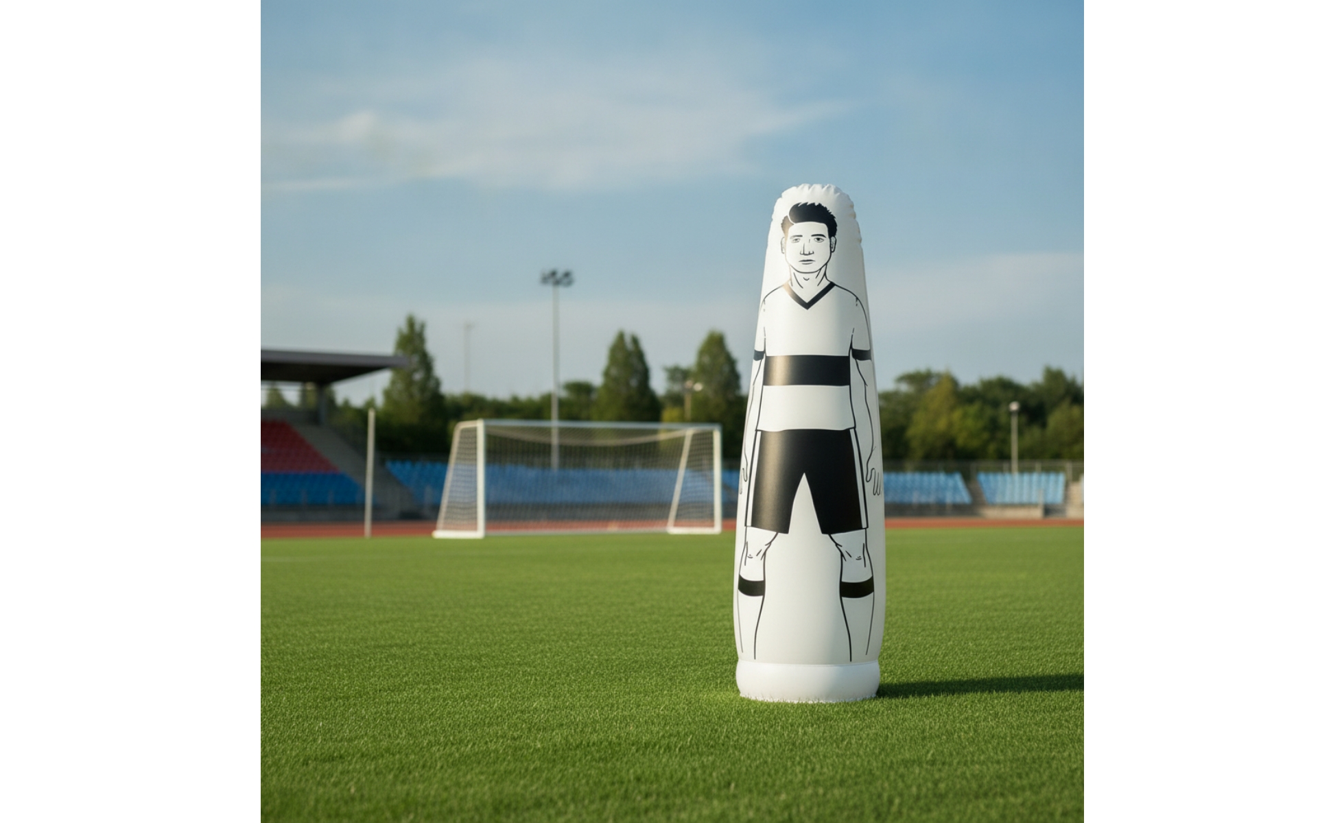 Mannequin de Football Réaliste Mannequin D'entraînement Portable