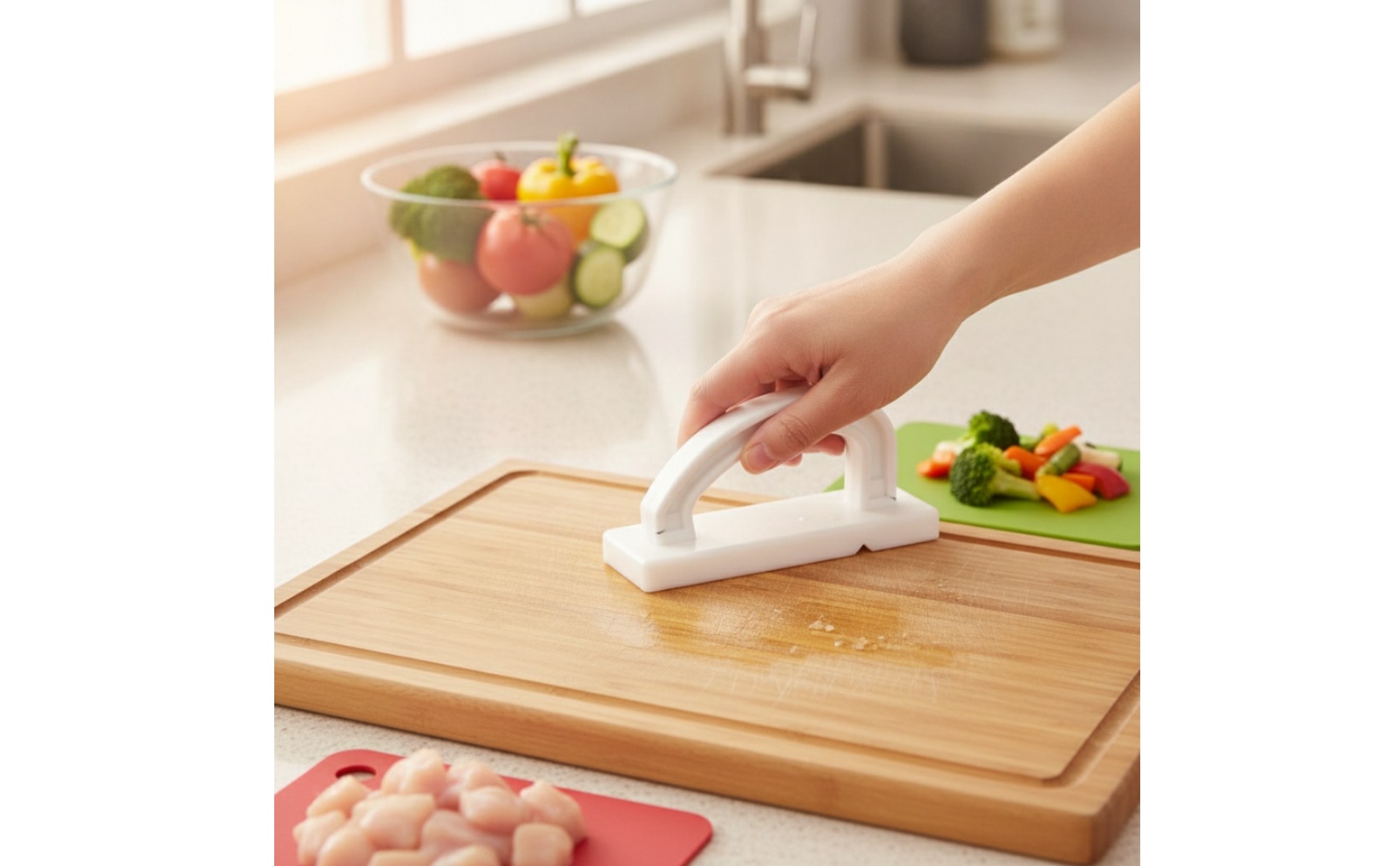 Chopping Board Easy to Clean Board Molded