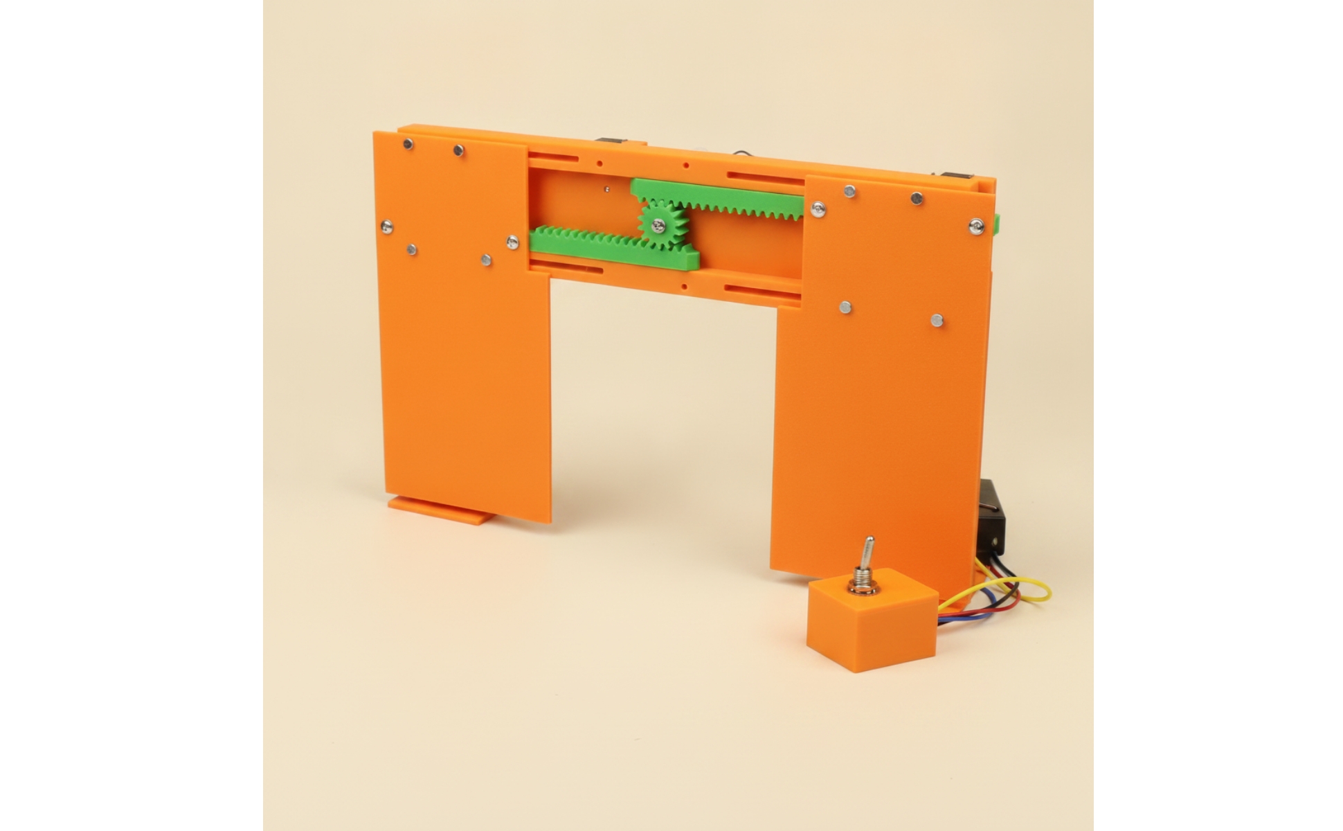 Automatic Door Kit DIY Sliding Door Model Electric for Classroom, Students, Kids
