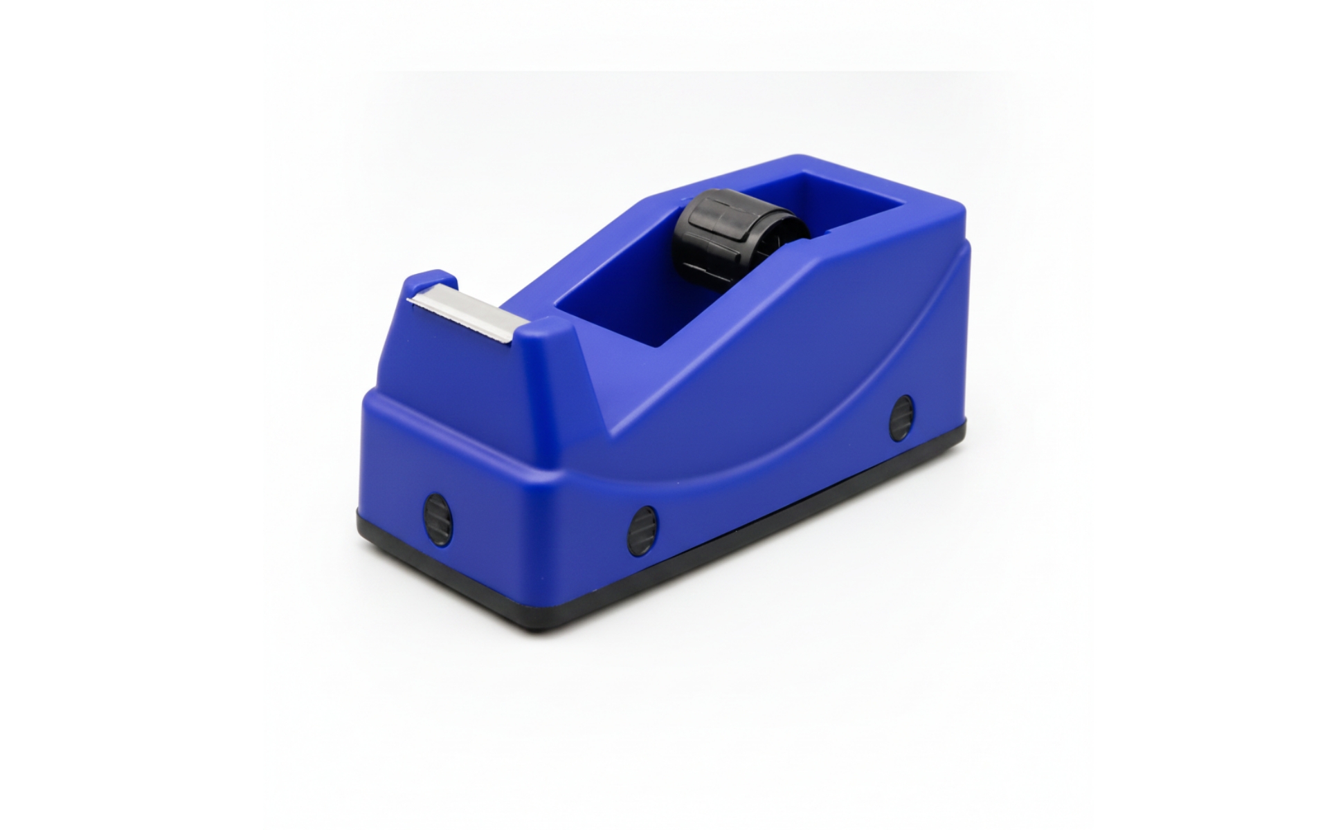 Desktop Tape Dispenser Compact Dispenser with Metal Blade Serrated for Classroom