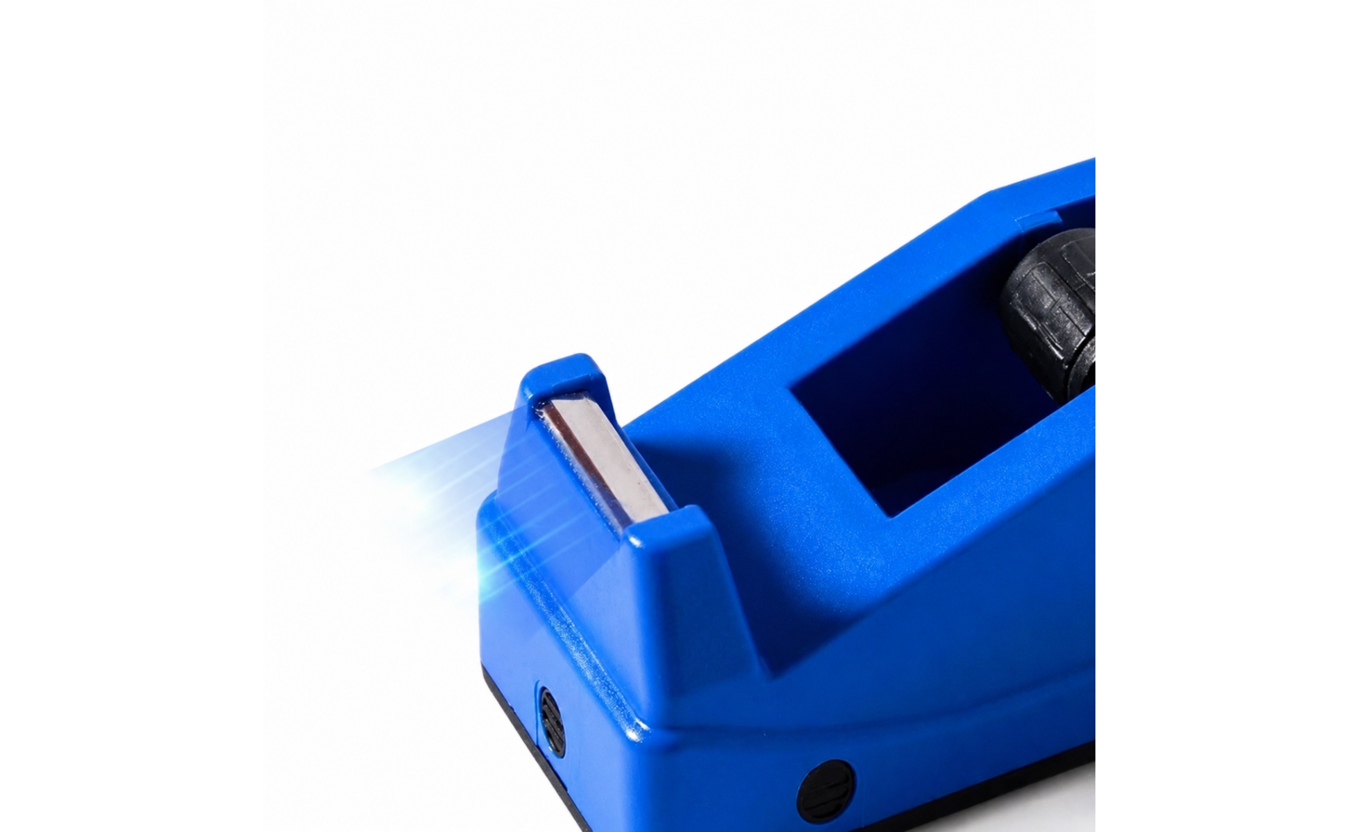 Desktop Tape Dispenser Compact Dispenser with Metal Blade Serrated for Classroom