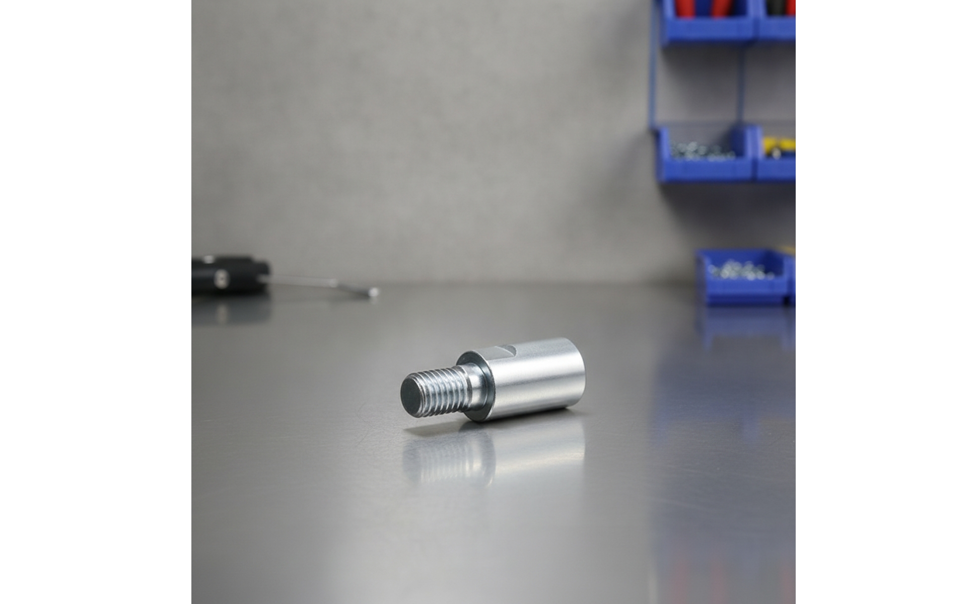 Angle Grinder Extension Rod Threaded Extension Adapter with M10 Thread Polished