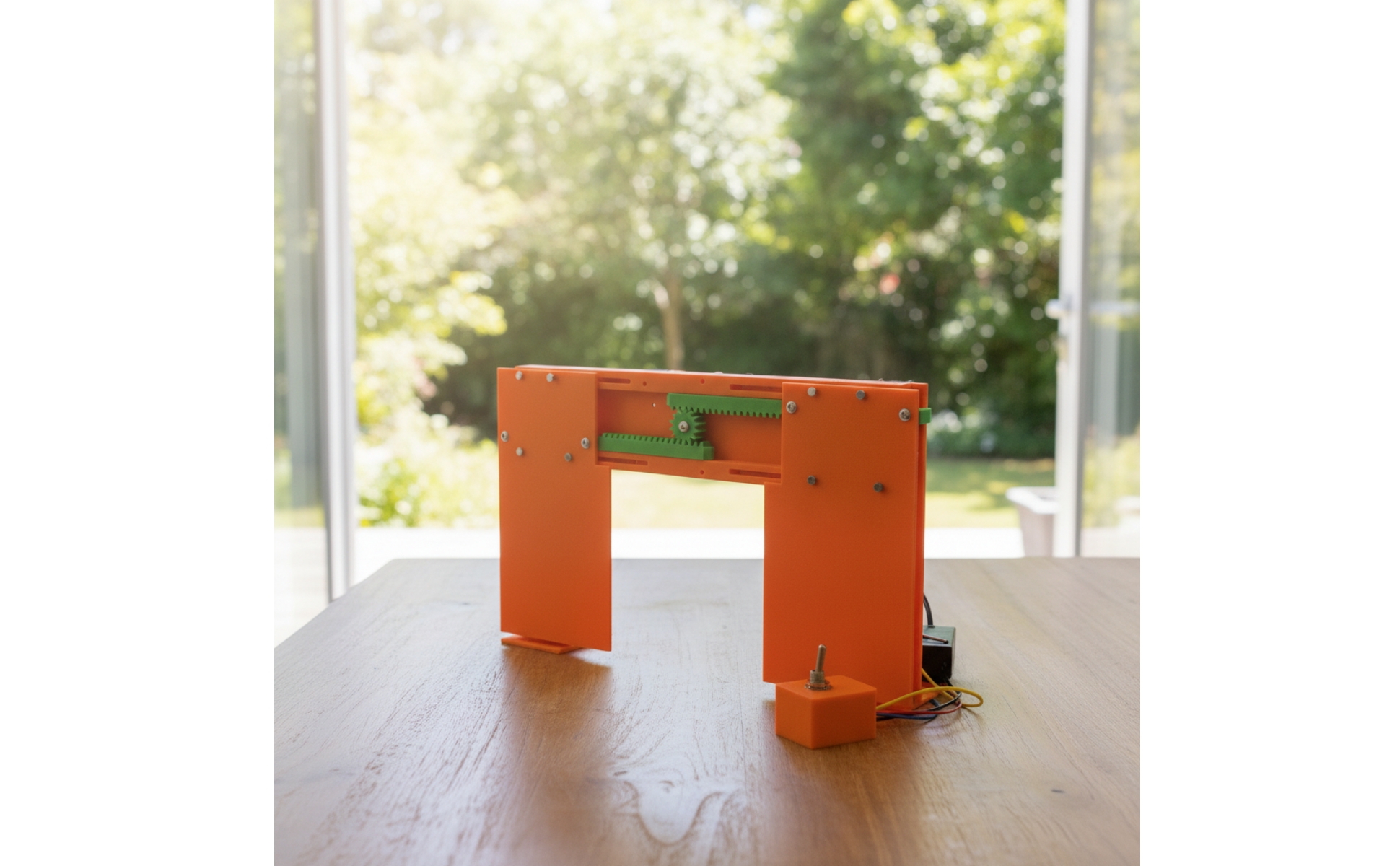 Automatic Door Kit DIY Sliding Door Model Electric for Classroom, Students, Kids