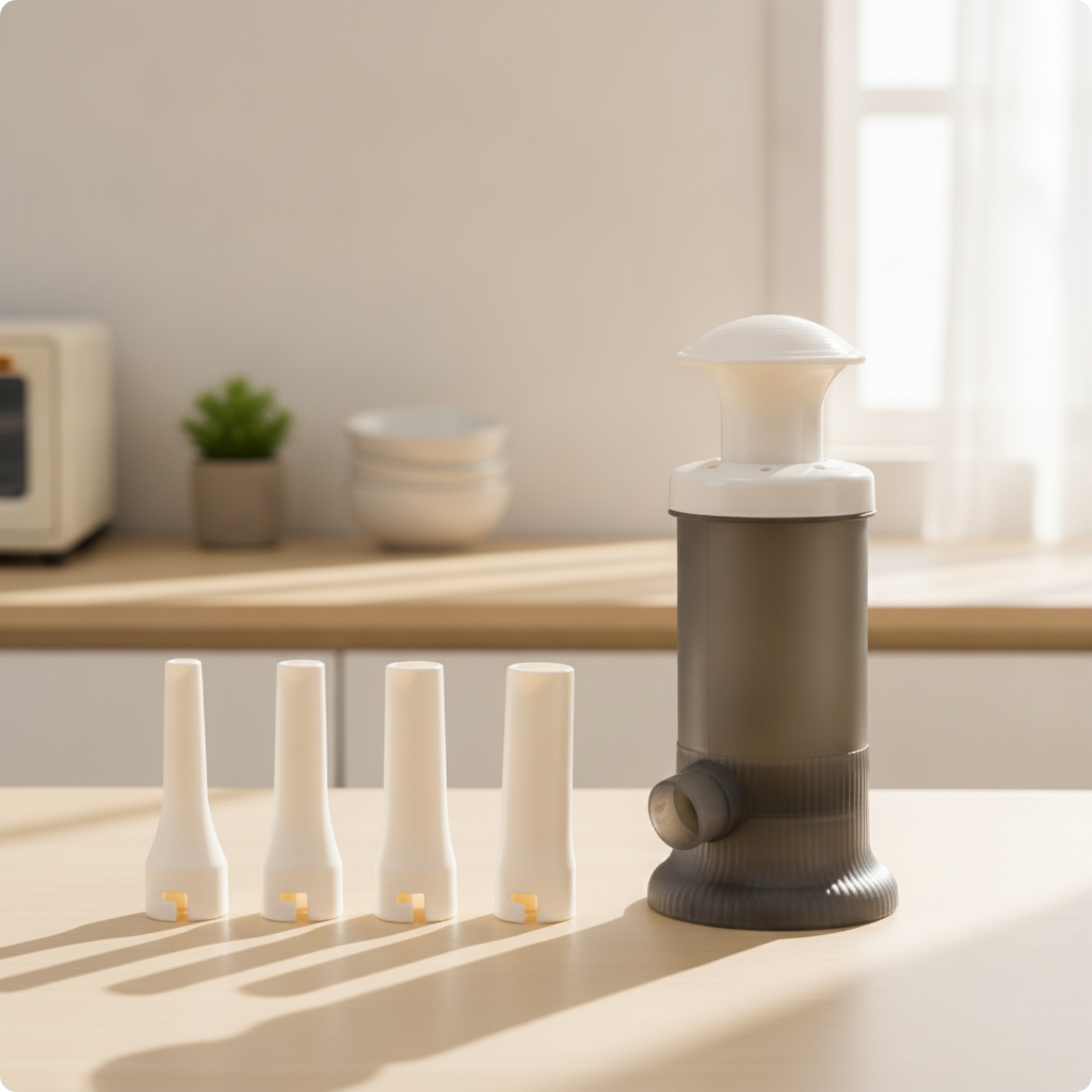 Sausage Maker with Tubes Easy to Clean Meat Stuffer with Stuffing Tubes