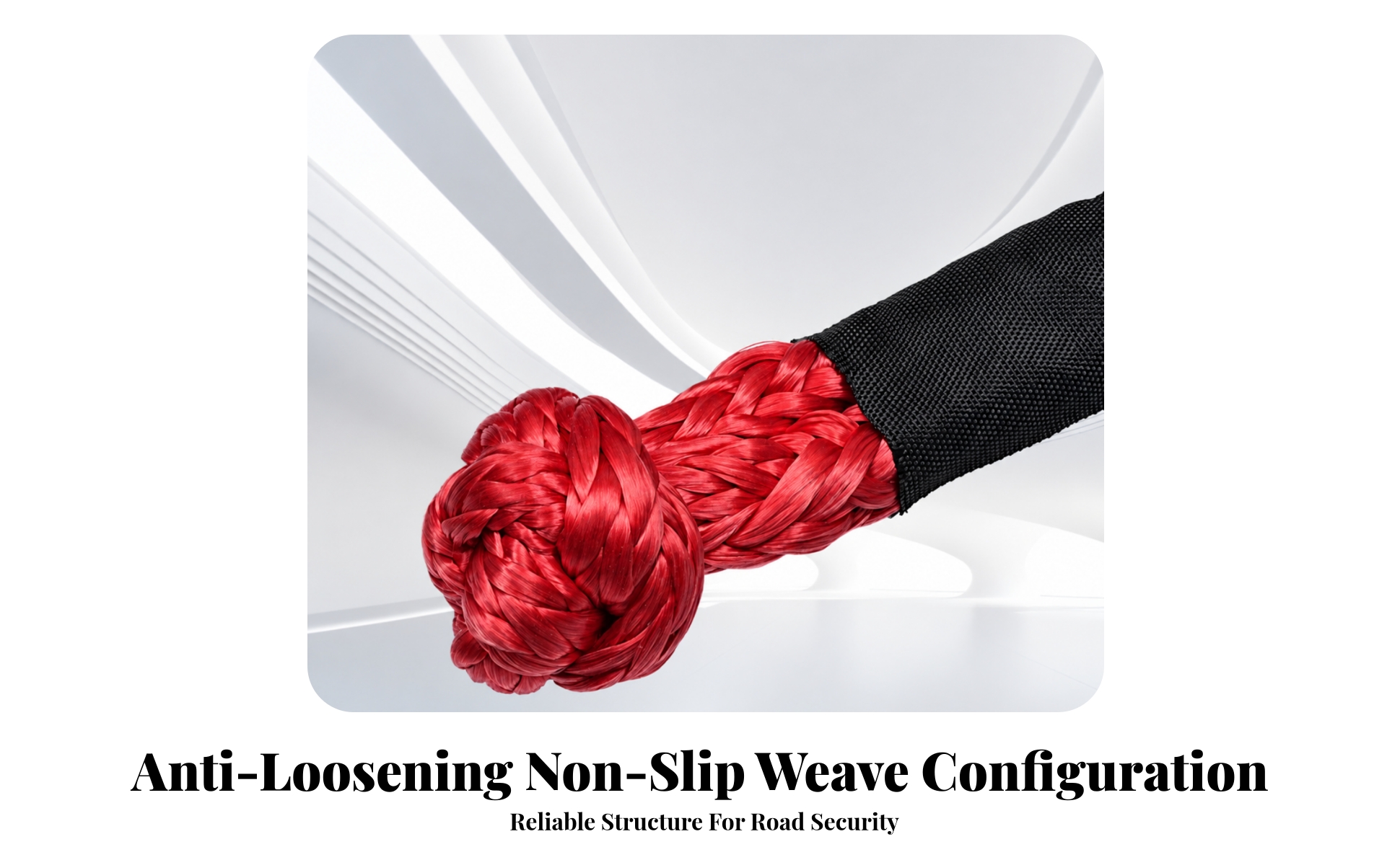 Synthetic Soft Guarding Sleeve Towing Knot-Ended
