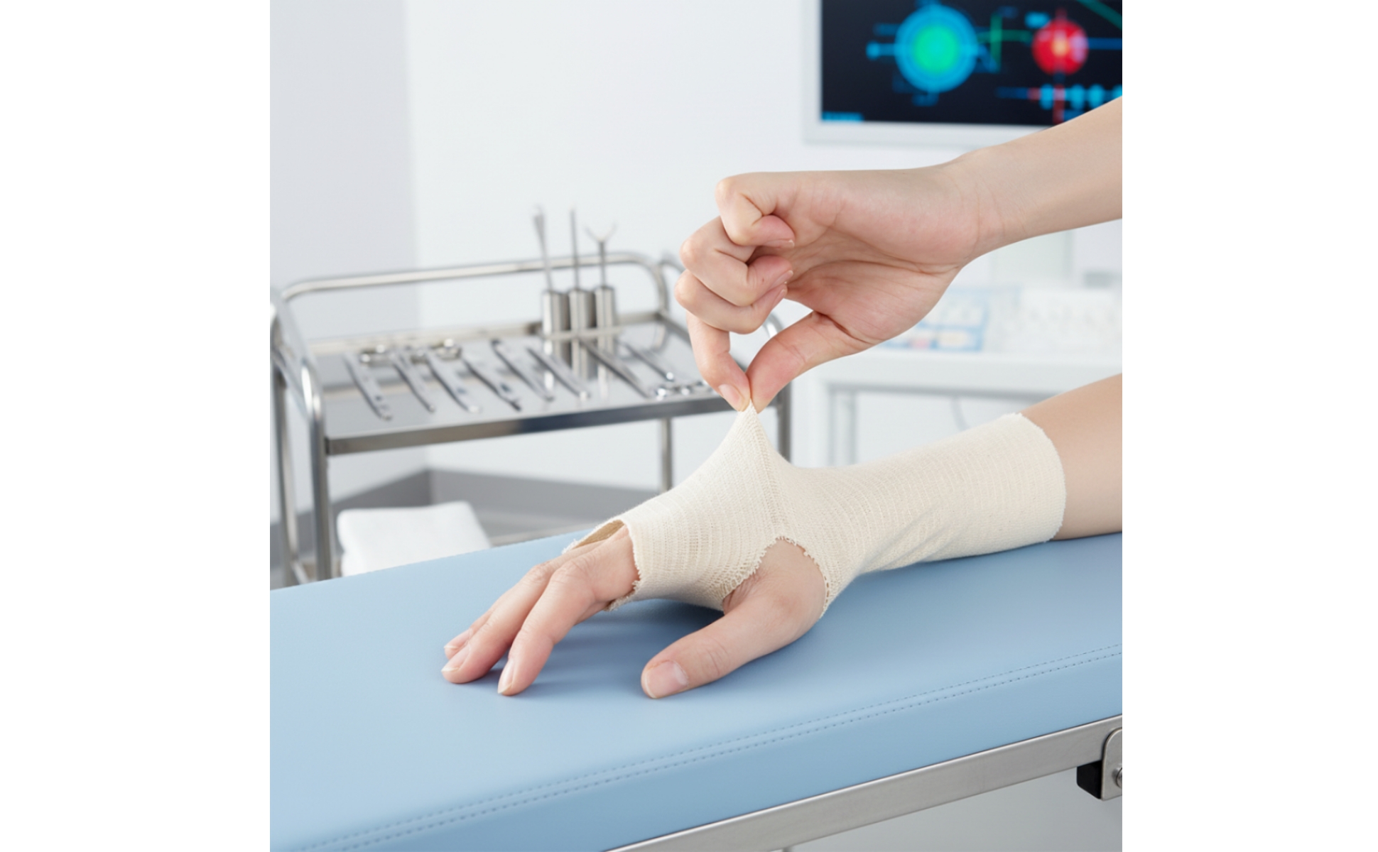 Tubular Bandage Breathable Mesh Bandage Stretchable for Recovery