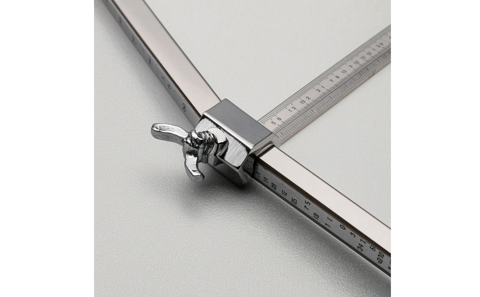 Measuring Tram Gauge Two-Dimensional Measuring Ruler with Sliding Clamps