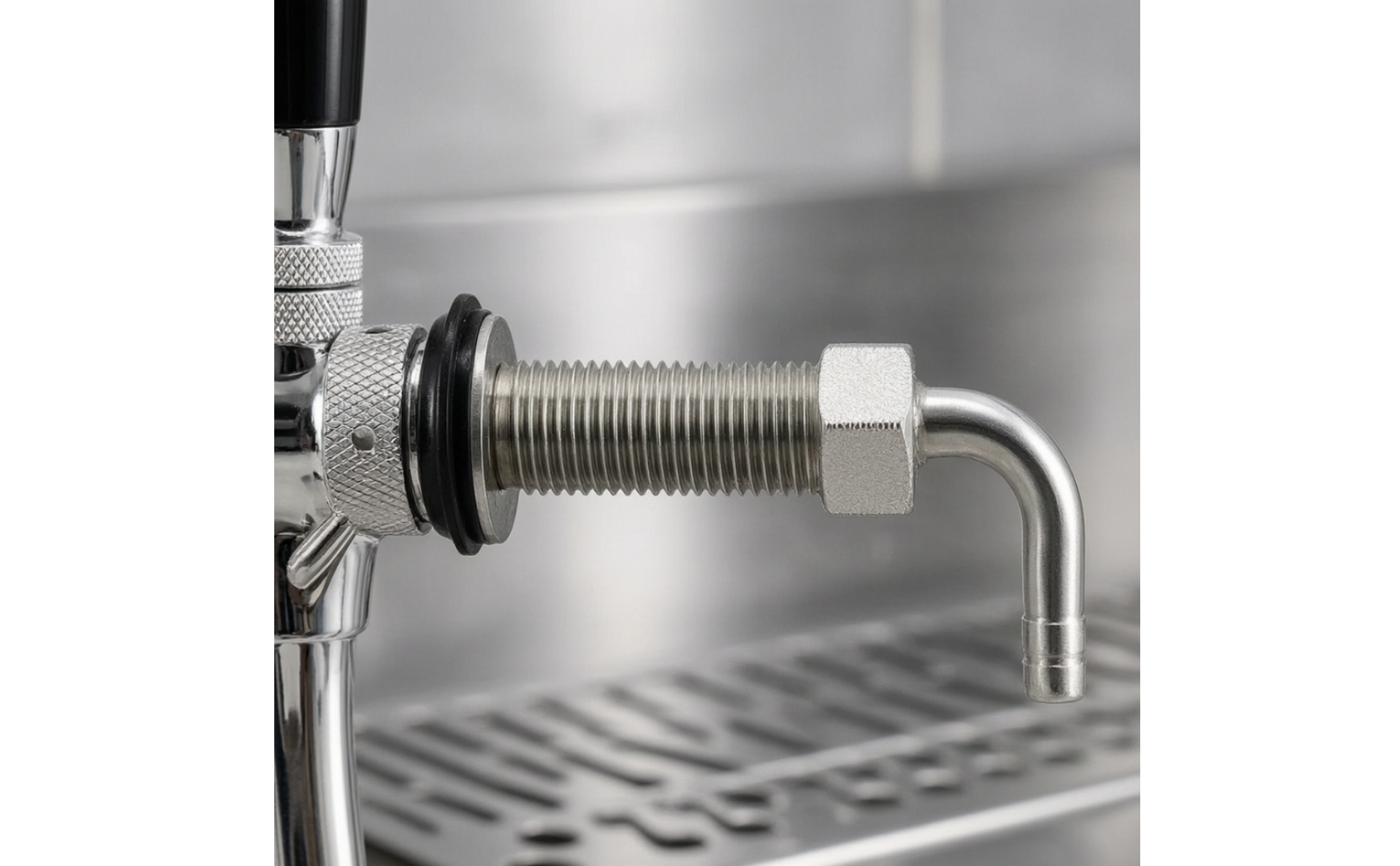 Beer Faucet with Long Shank Stainless Steel Long Shank Beer Faucet for Kegerator