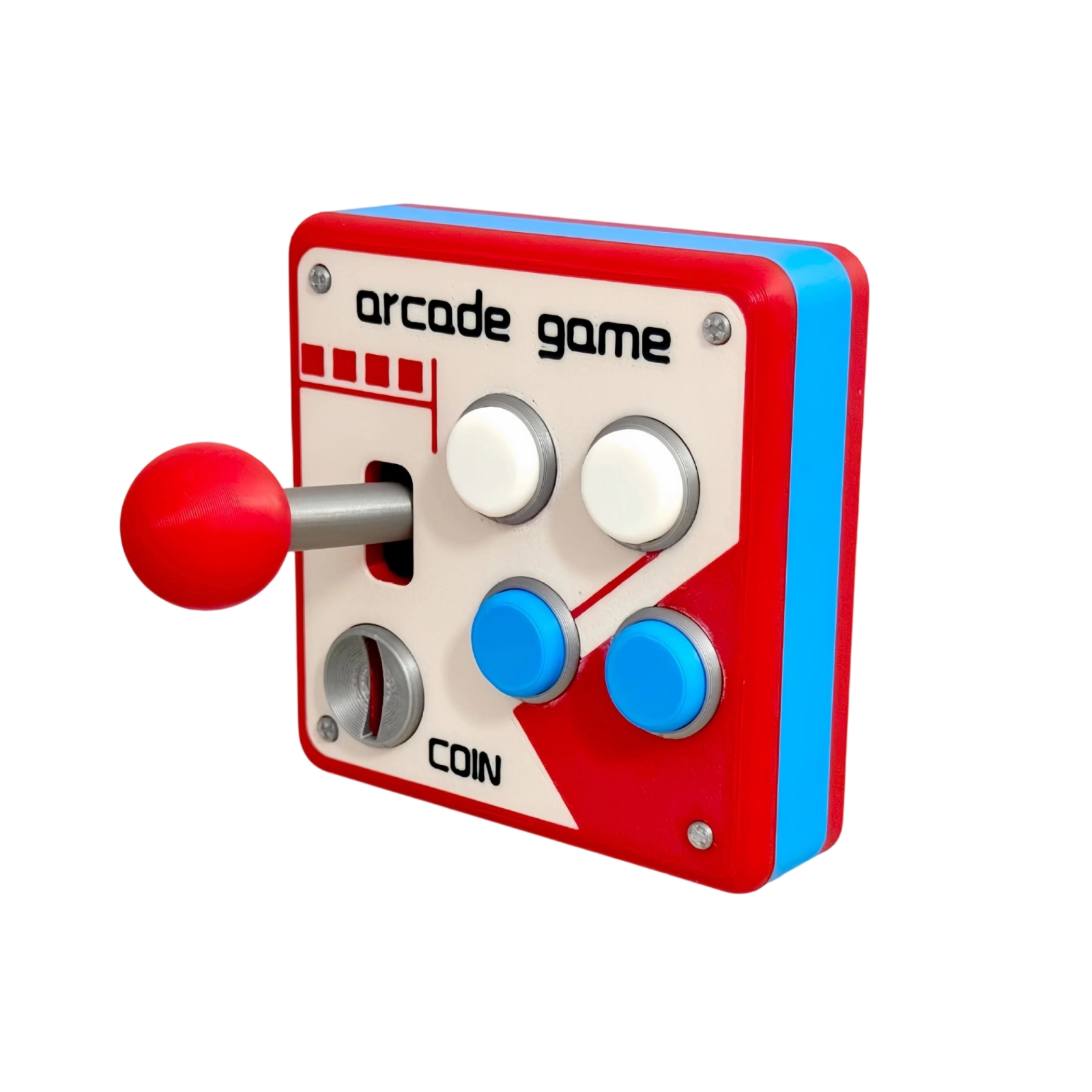 Schalterabdeckung im Arcade-Design einfach zu montieren für Spielzimmer