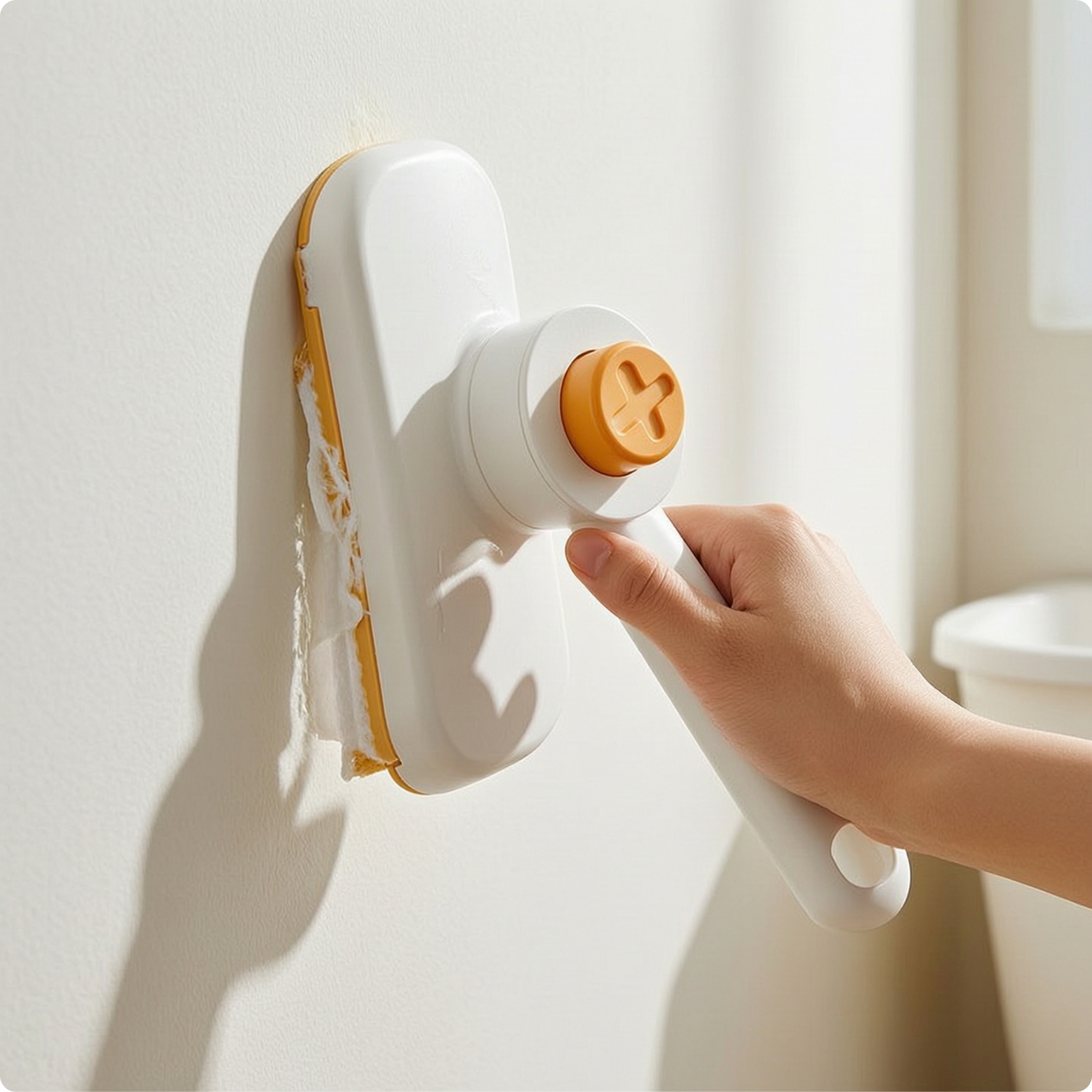 Mini Mop with Cloth Clamp Slim Handheld Cleaning Mop Portable for Sinks