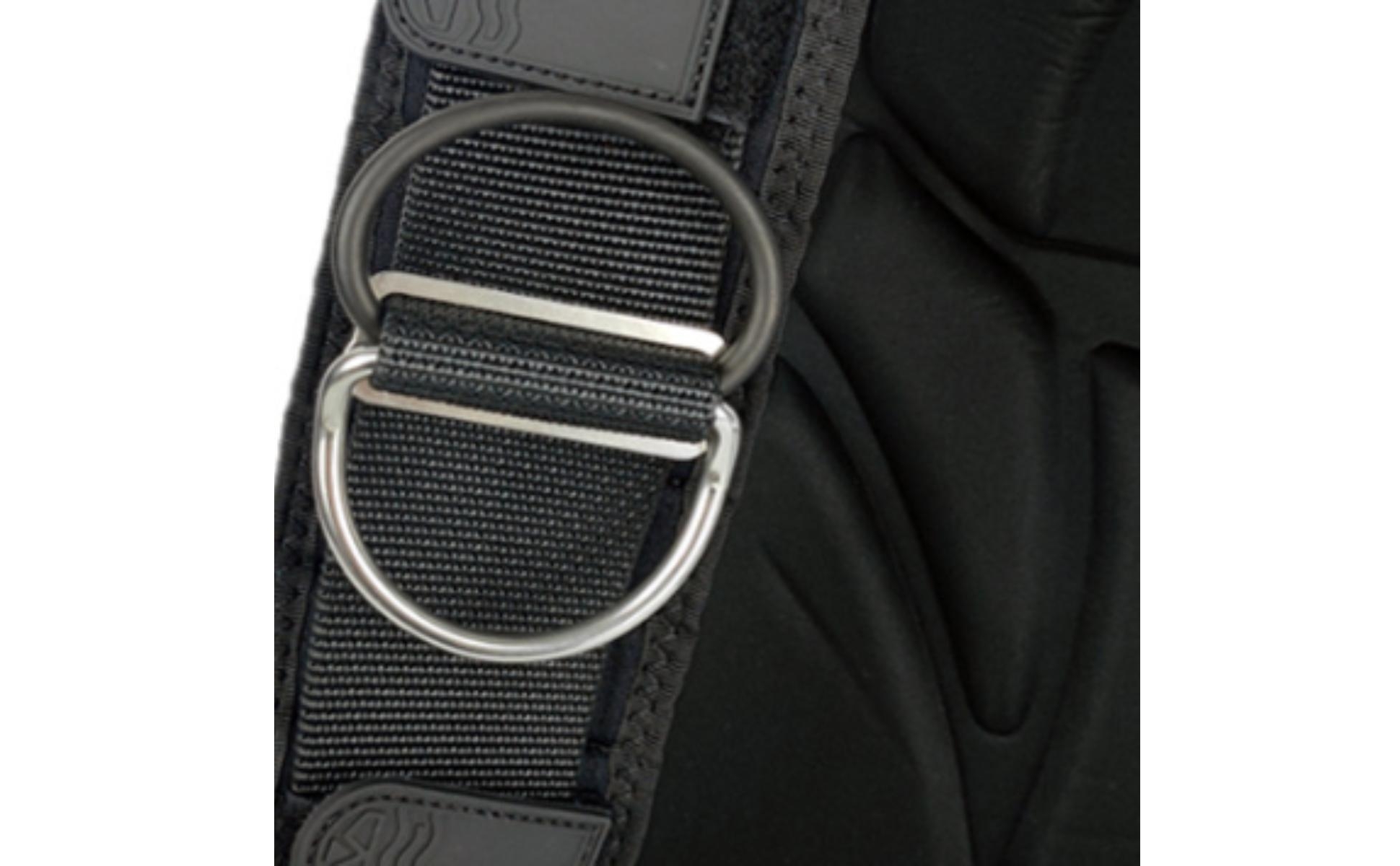 Scuba Tank Back Frame Rigid Dive Backplate Harness Vented for Divers, Snorkelers
