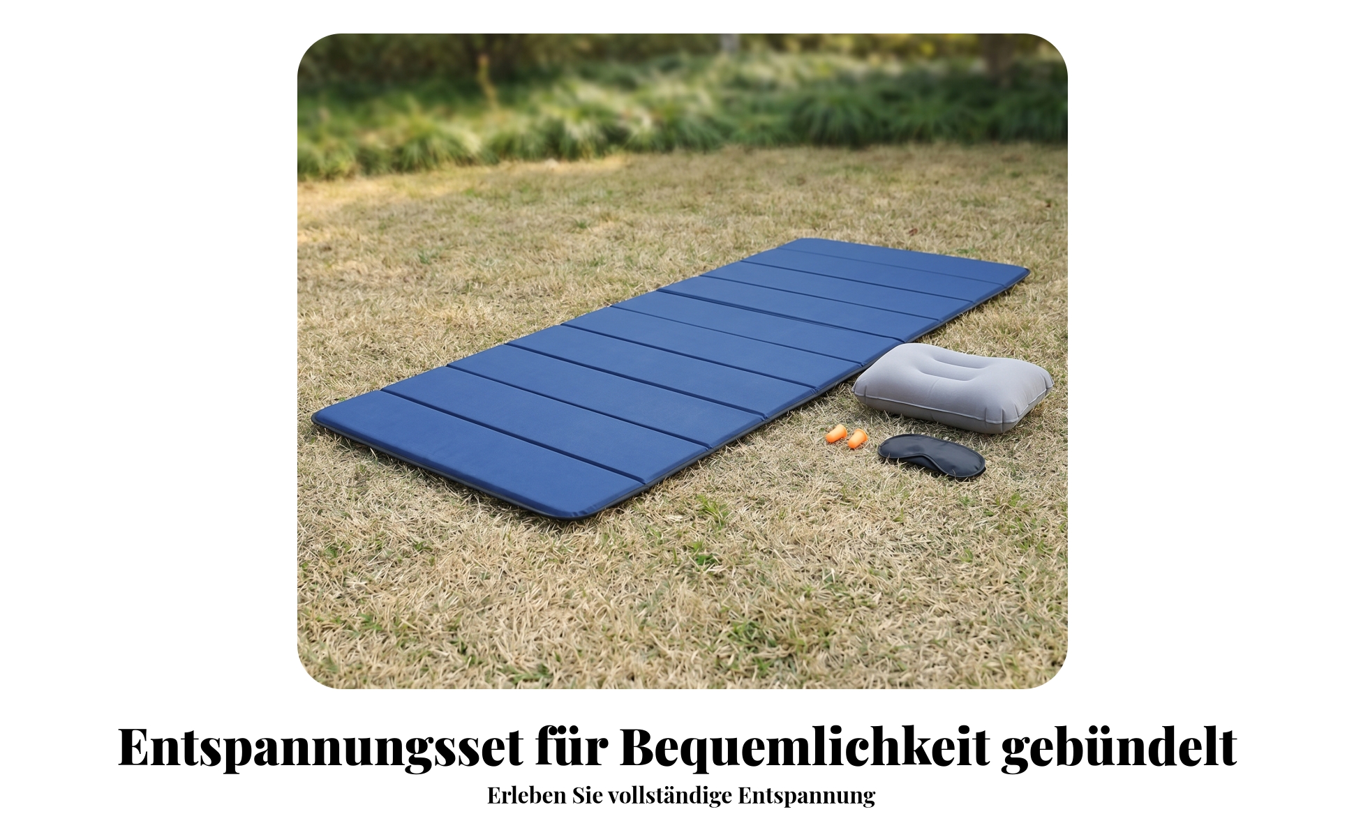 Faltbare Isomatte Silberbeschichtet Faltbare Schlafmatte Faltbar