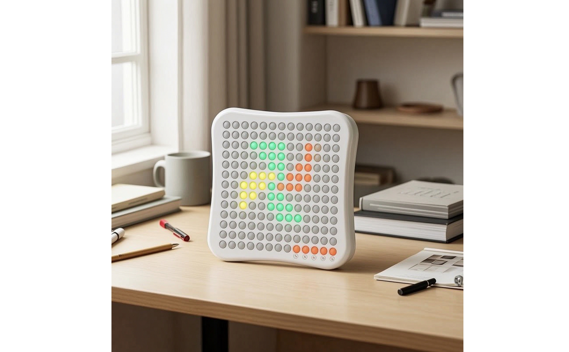 Electronic Five in a Row Board Interactive Five in a Row Board Game Smart