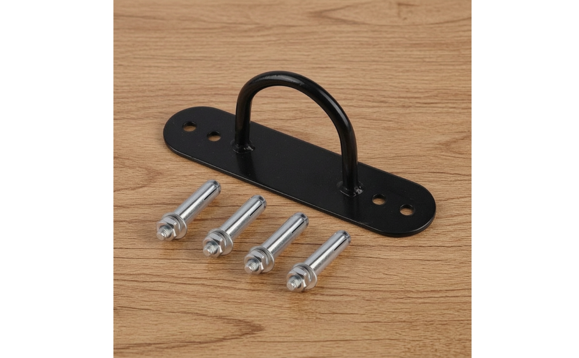 Fitness Anchor Bracket Heavy-Duty Wall Anchor with Loop Long-Lasting