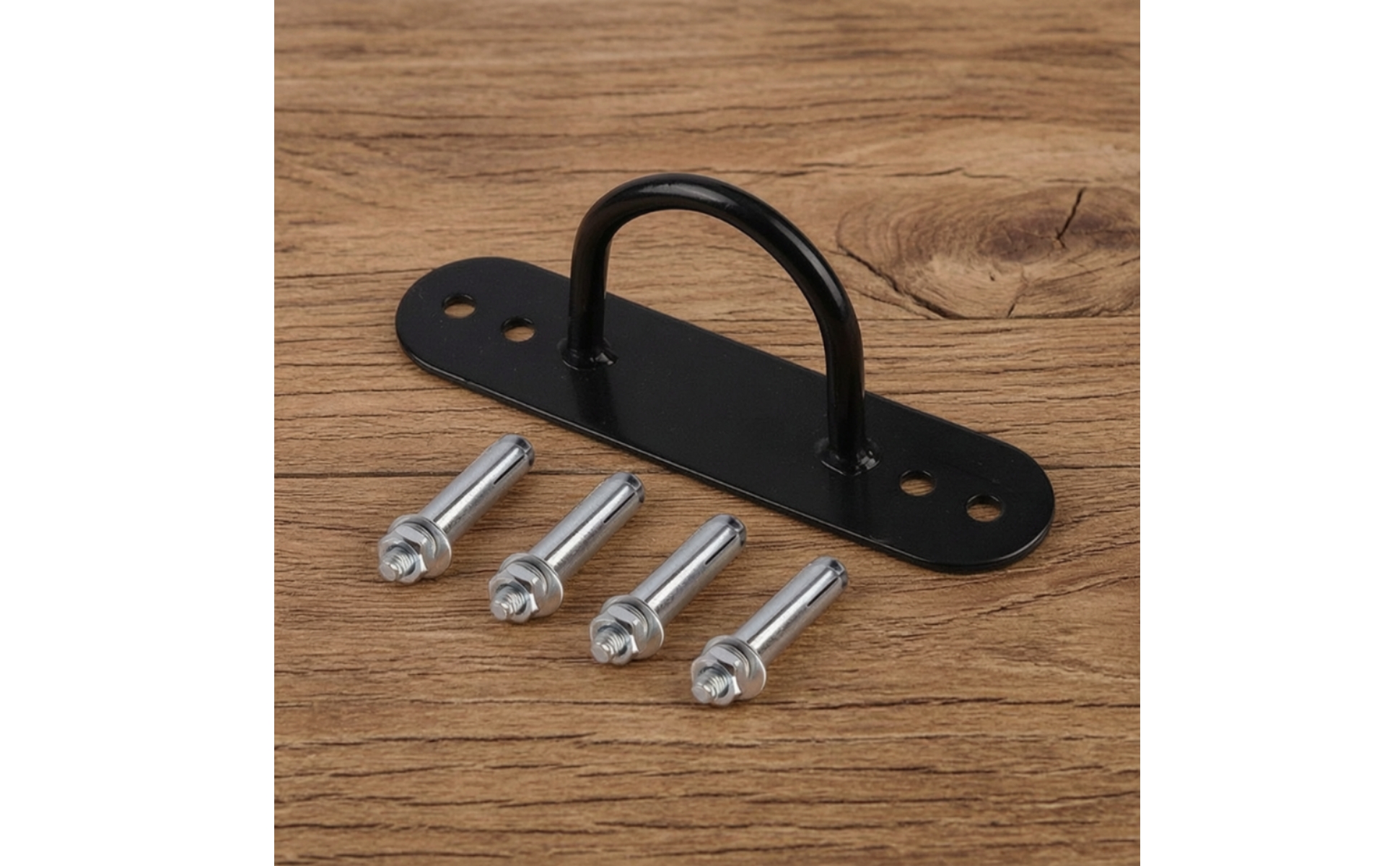 Fitness Anchor Bracket Heavy-Duty Wall Anchor with Loop Long-Lasting