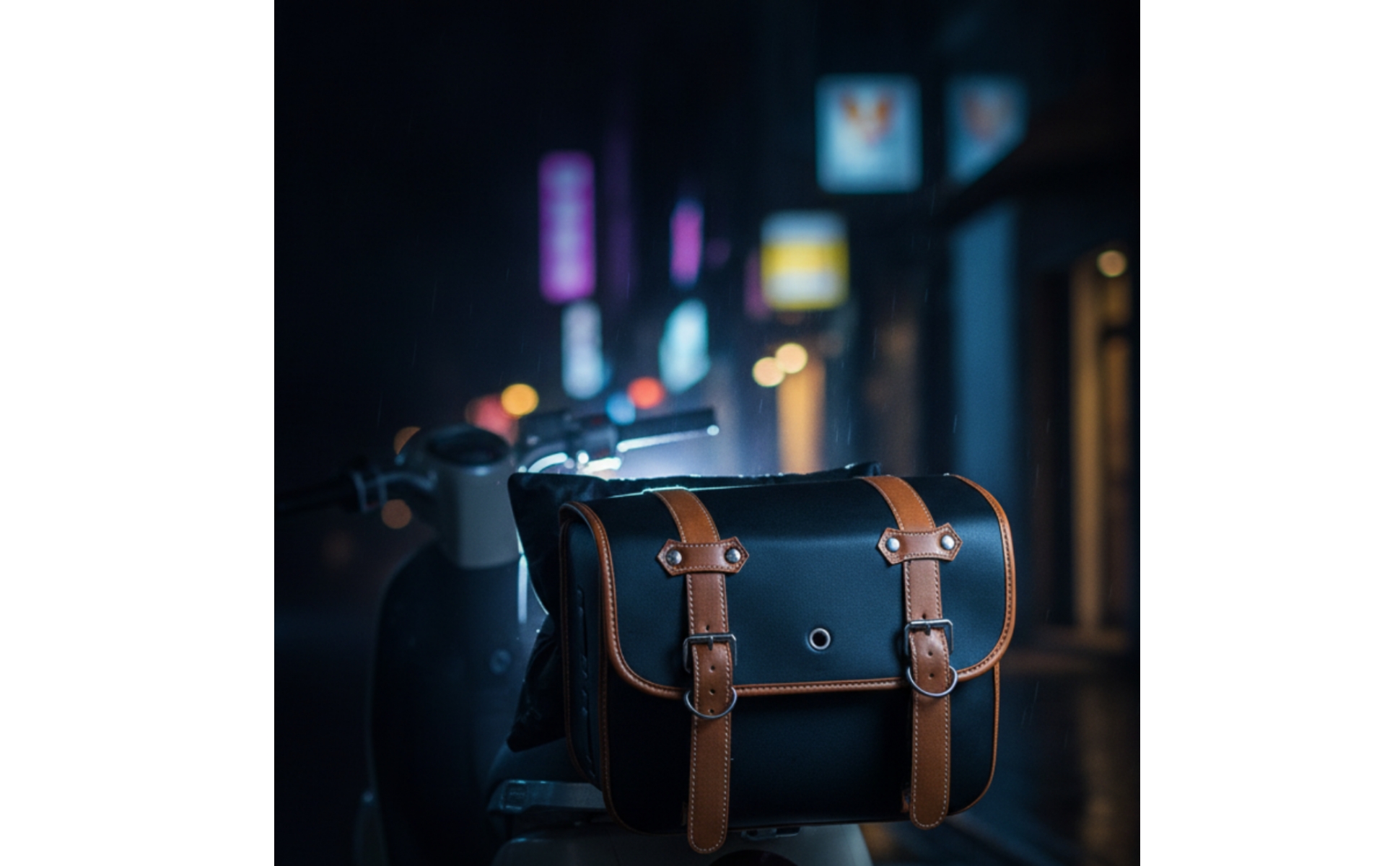 Rear Storage Bag Waterproof for Daily Commuting, Errands, Commuters