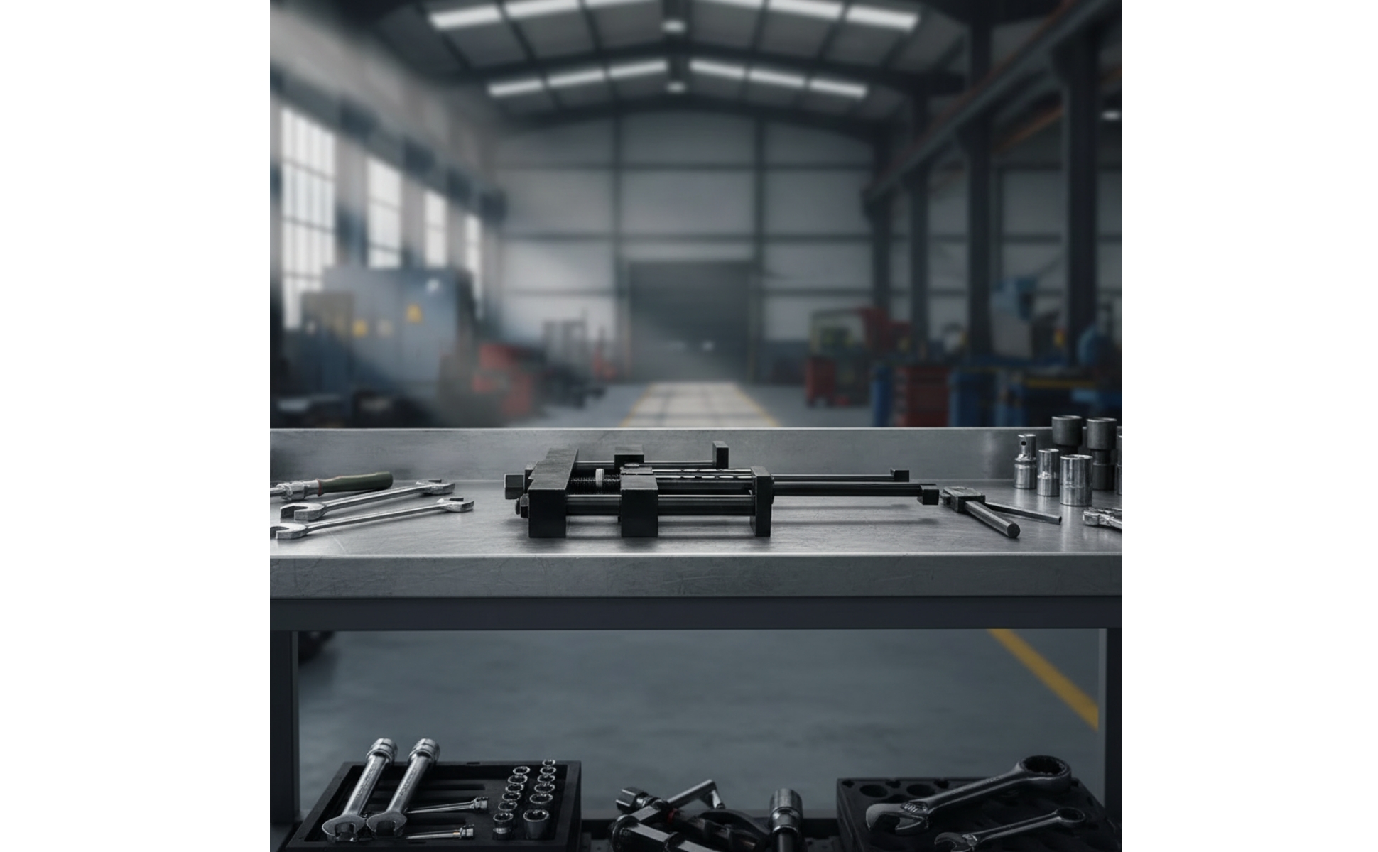 Cylinder Liner Puller Rigid for Workshops, Technicians, Mechanics