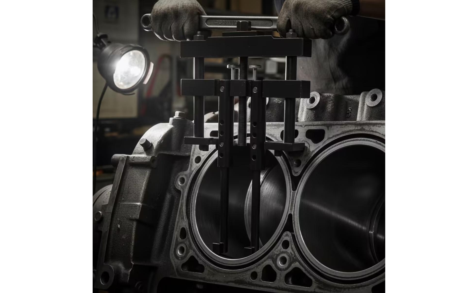 Cylinder Liner Puller Rigid for Workshops, Technicians, Mechanics