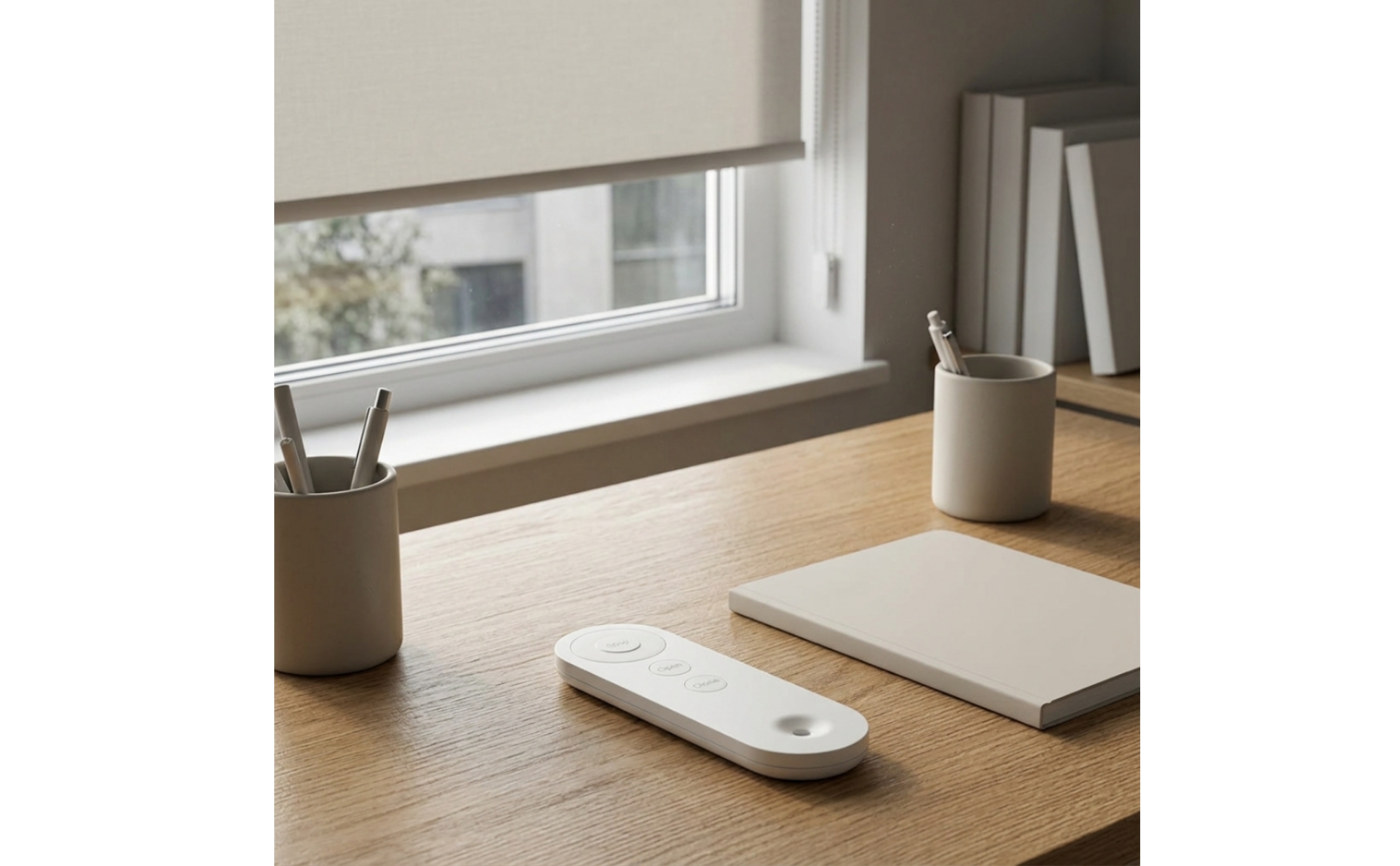 Curtain Controller Controller 3-Button Controller with Hanging Hole Slim