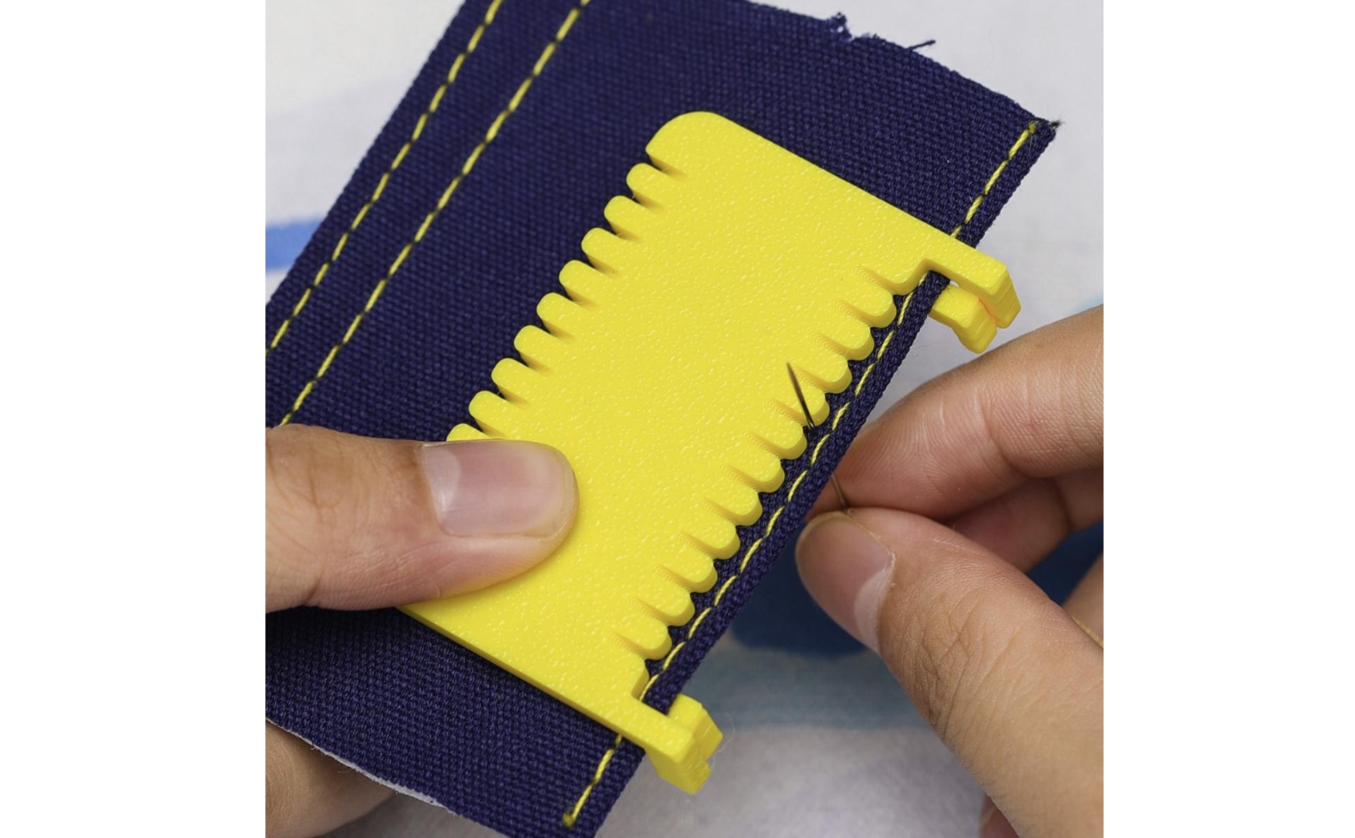 Sewing Guide with Clips Adjustable Seam Guide with Clip Handheld for Quilters