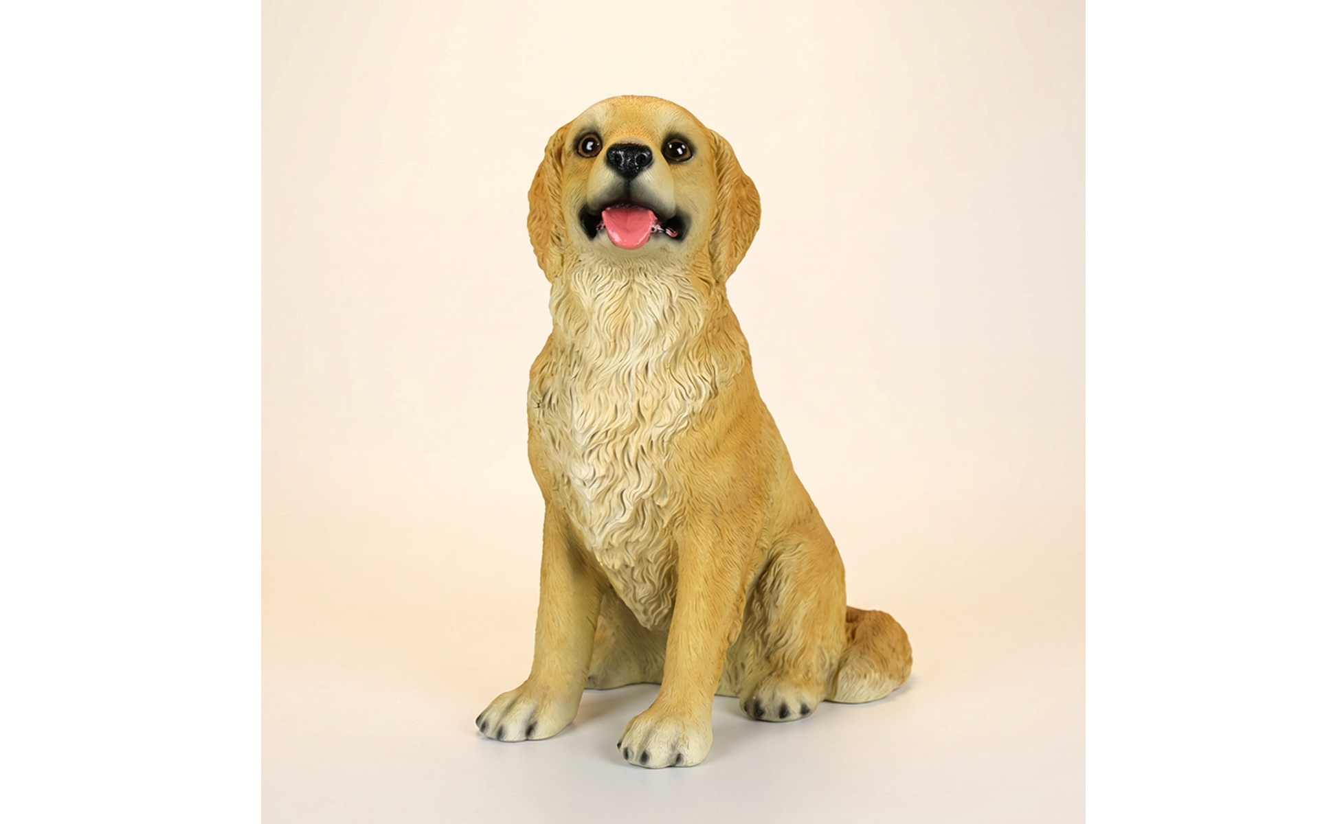 Hundefigur aus Kunstharz realistisch Chihuahua-Skulptur freistehend für Regal