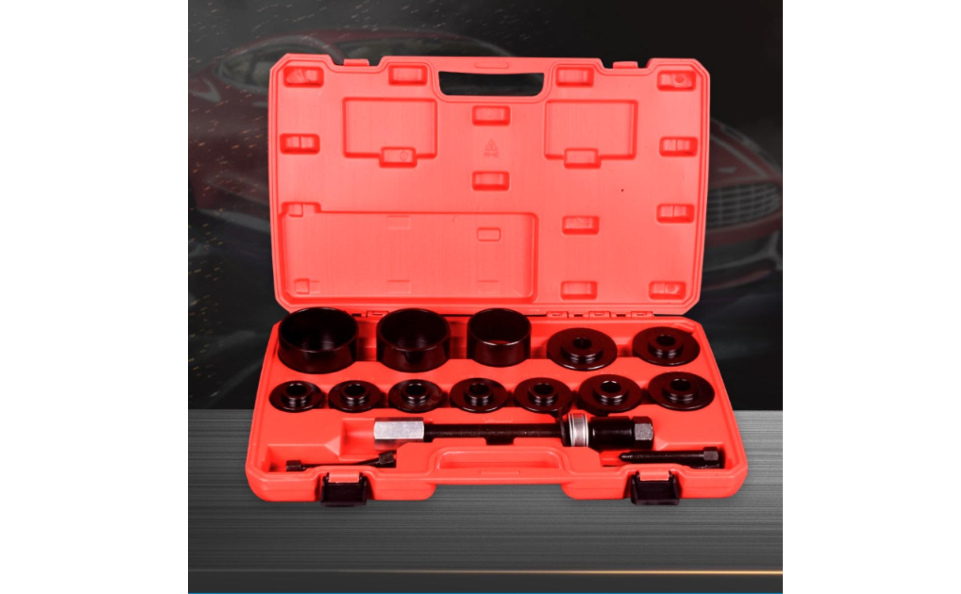 Wheel Bearing Removal and Installation Kit Organized for Mechanics, DIYers