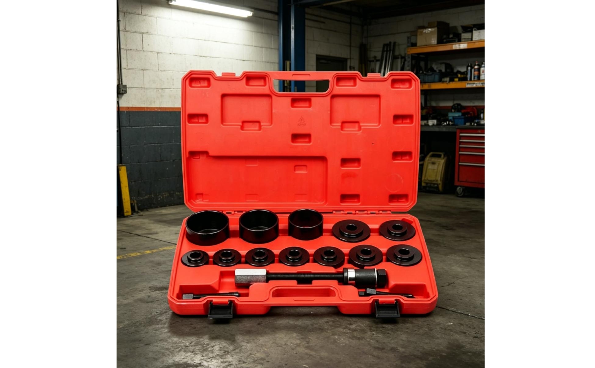 Wheel Bearing Removal and Installation Kit Organized for Mechanics, DIYers