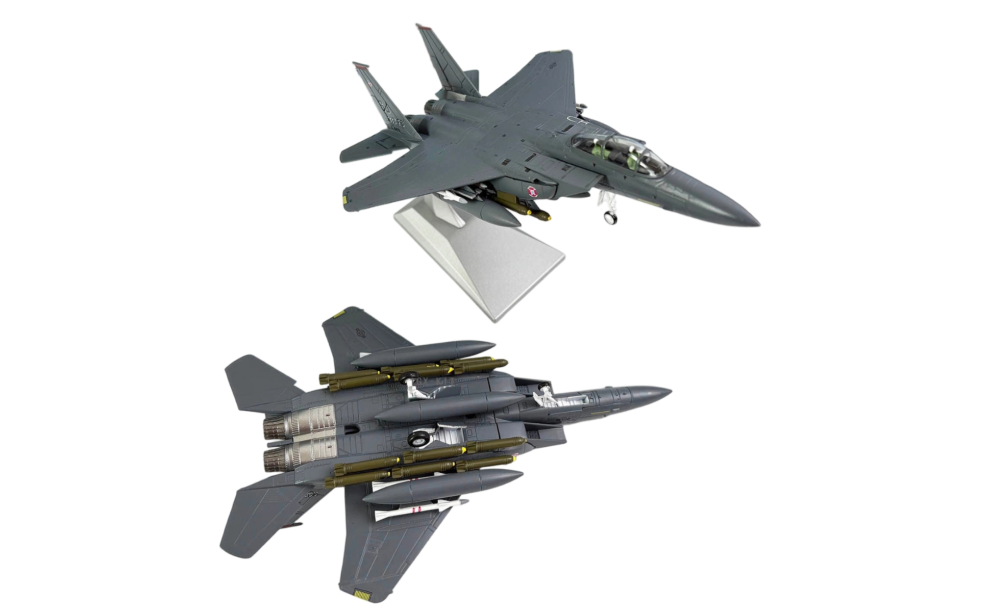F-15E Modellflugzeug detailliert Kampfflugzeug-Modell maßstabsgetreu für Sammler