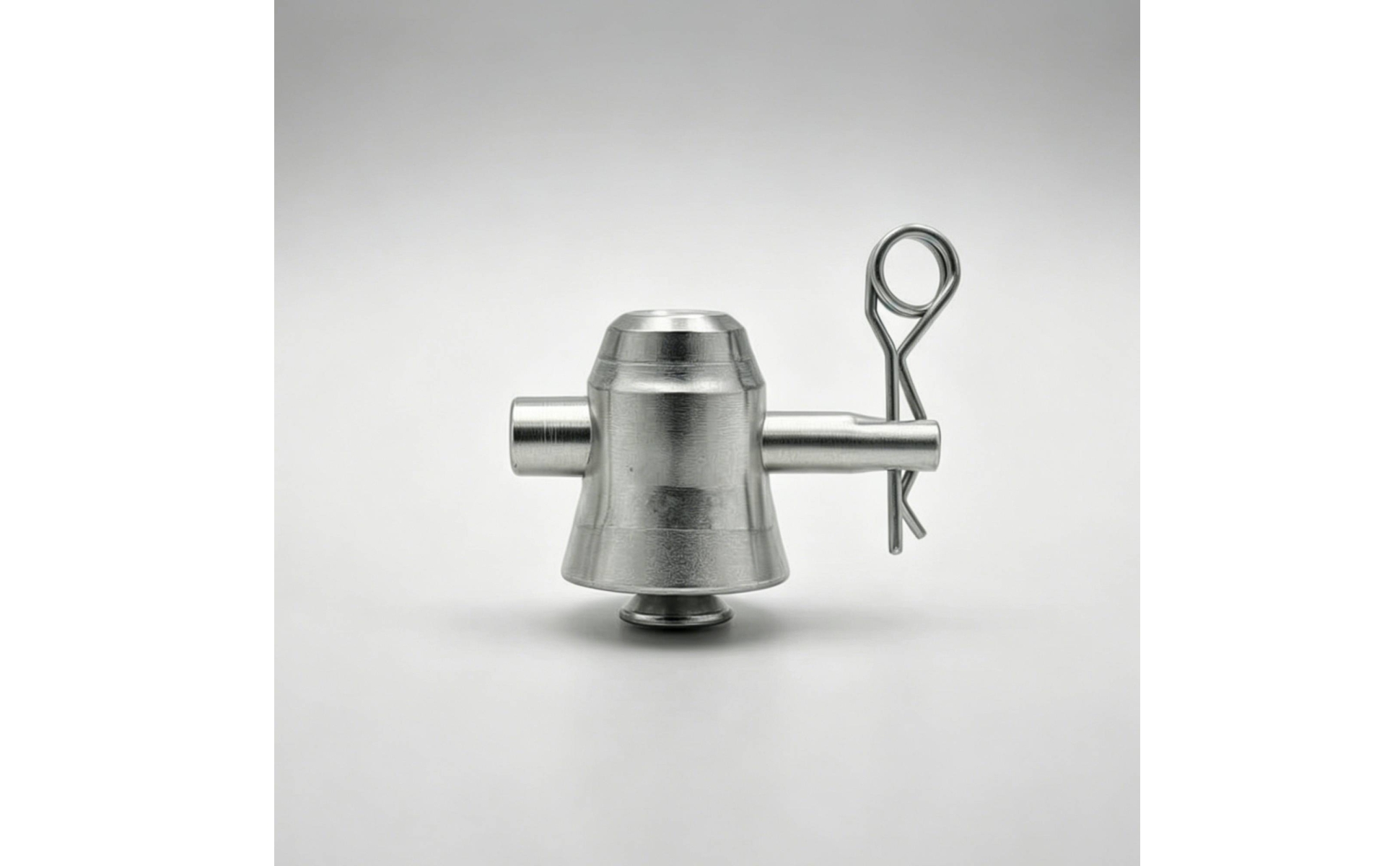 Half-Joint Connector Silver Framework Coupler with Pin Compact
